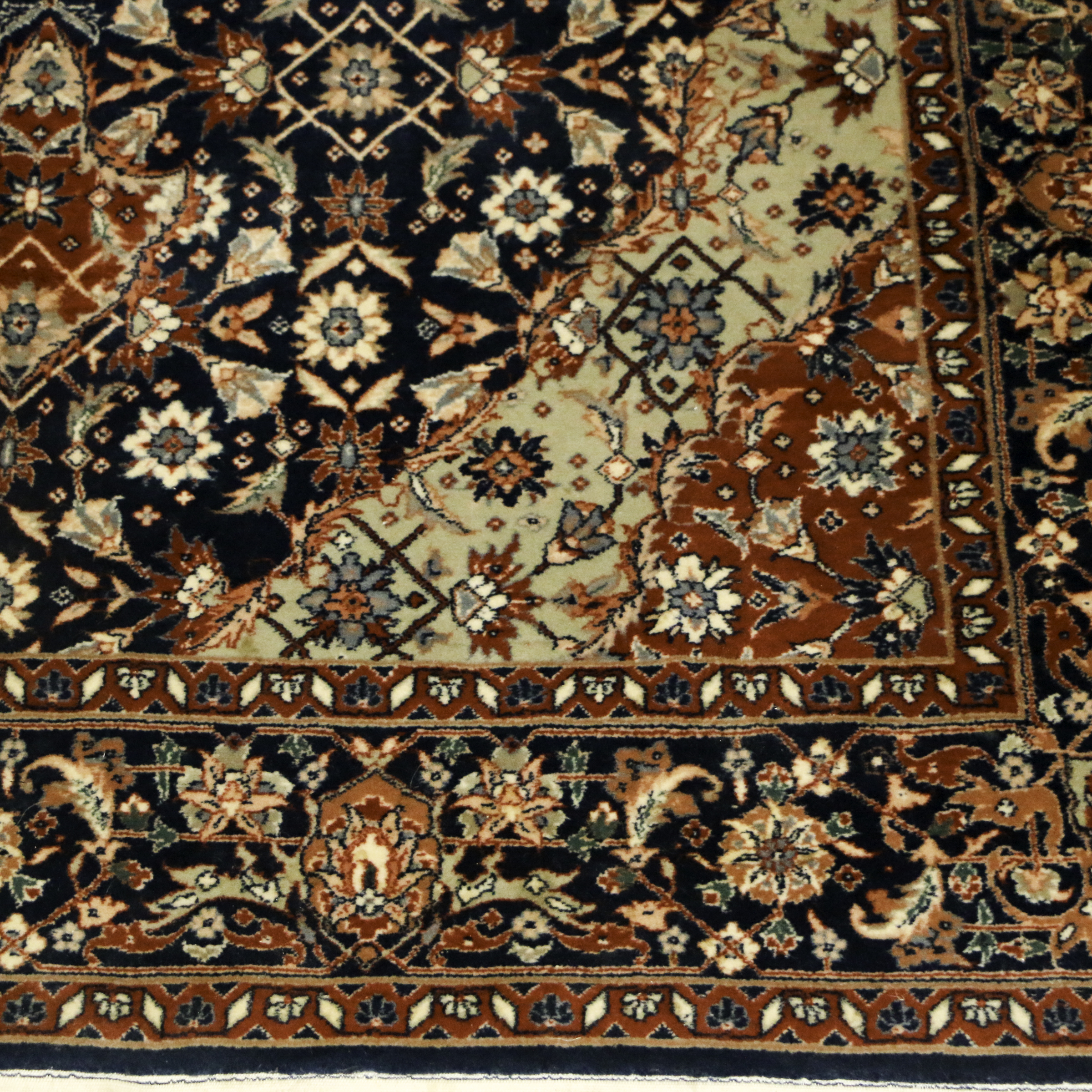Hand-Knotted Sino-Persian Bijar Rug