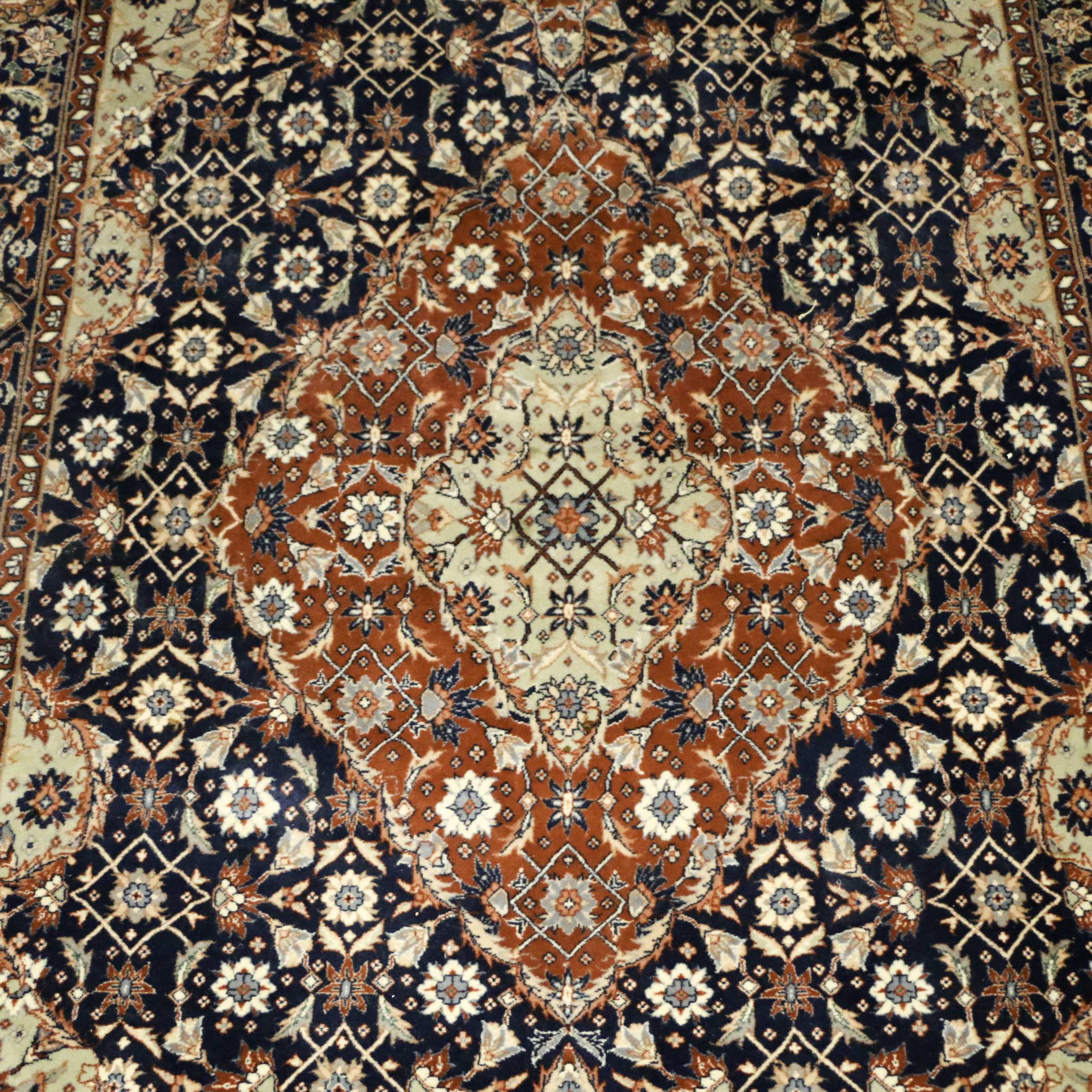 Hand-Knotted Sino-Persian Bijar Rug