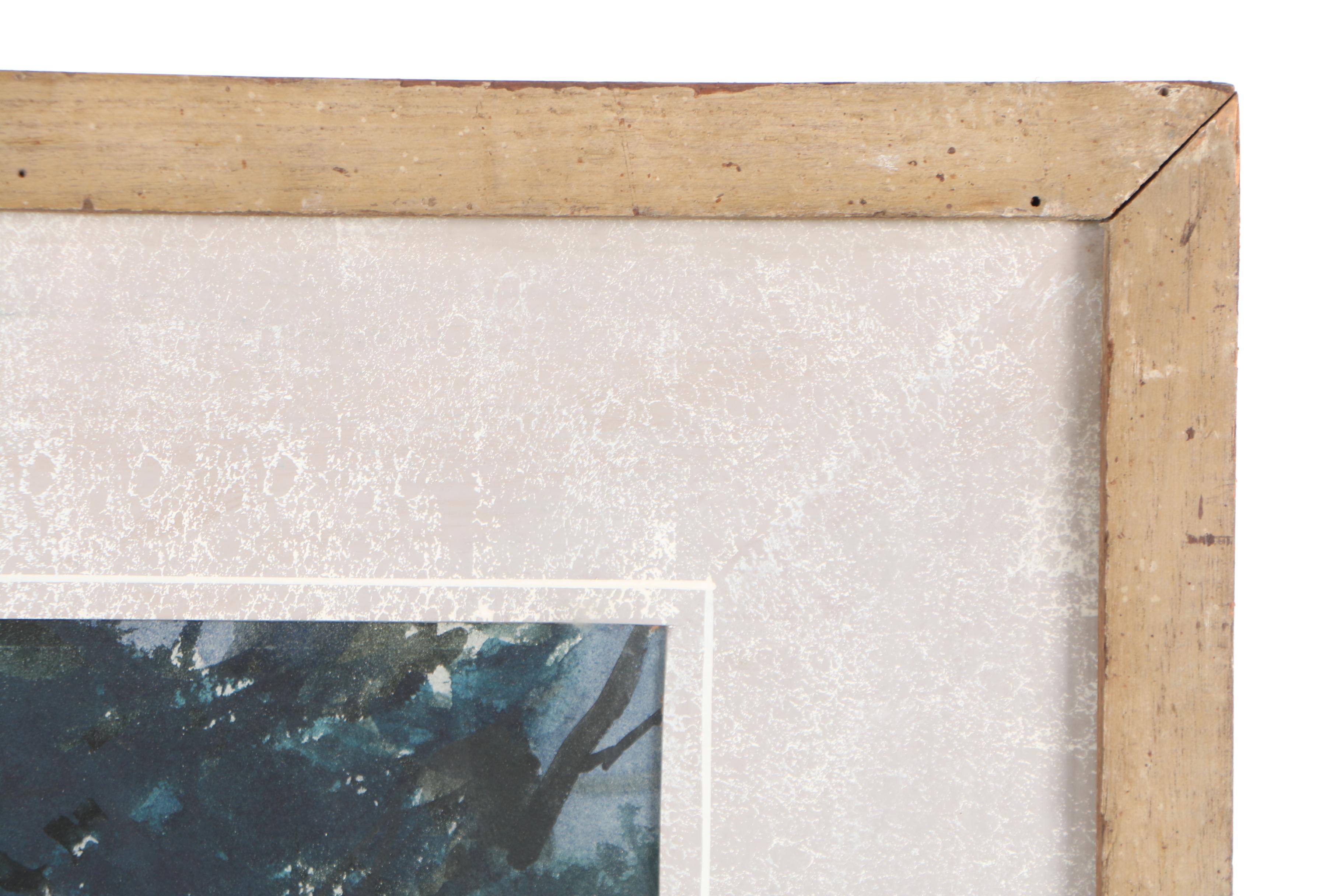 John Pike Watercolor Painting