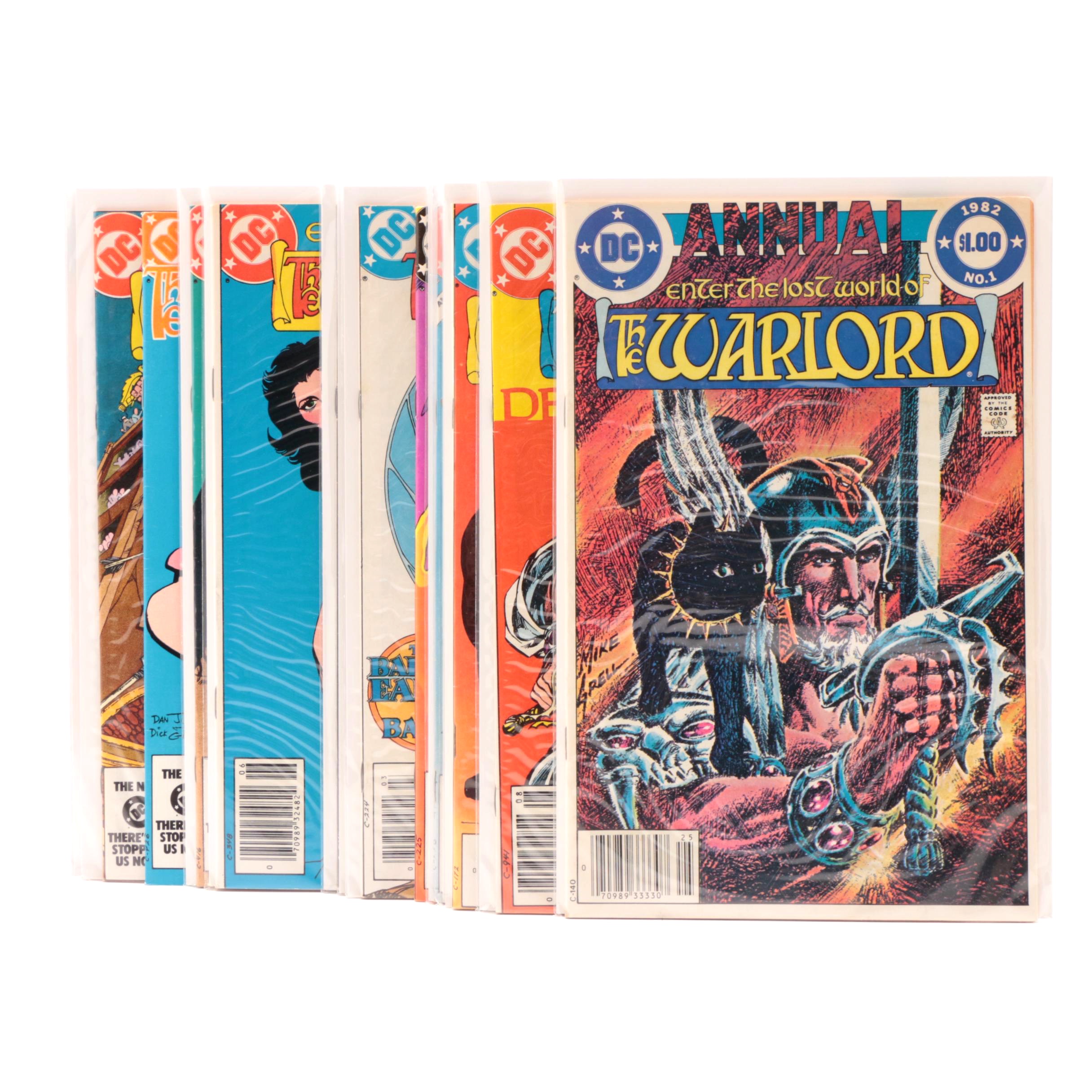 DC Bronze Age "Enter the Lost World of The Warlord" Comic Books