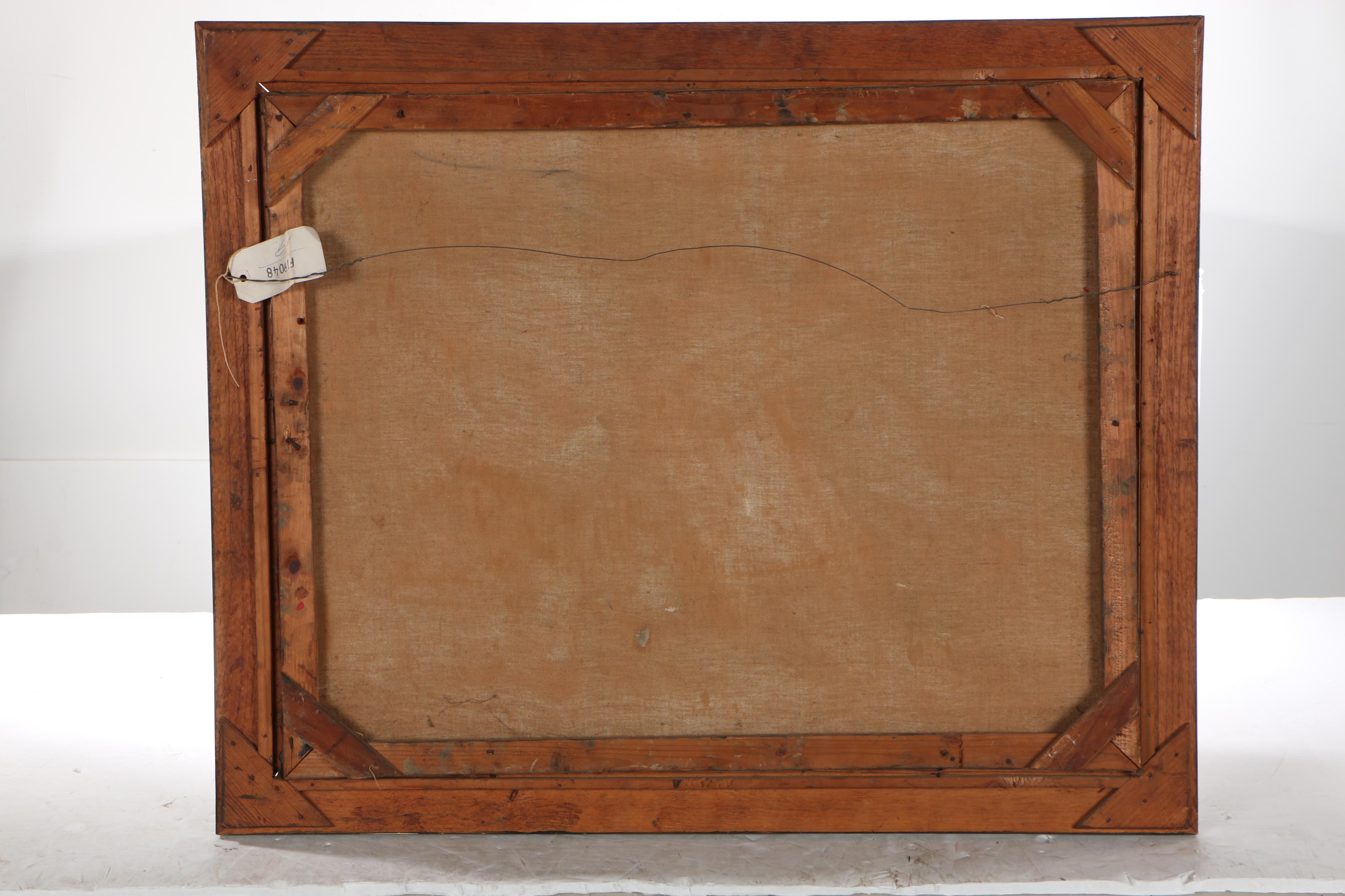 Oil Painting of World War II Battleship the USS Chicago