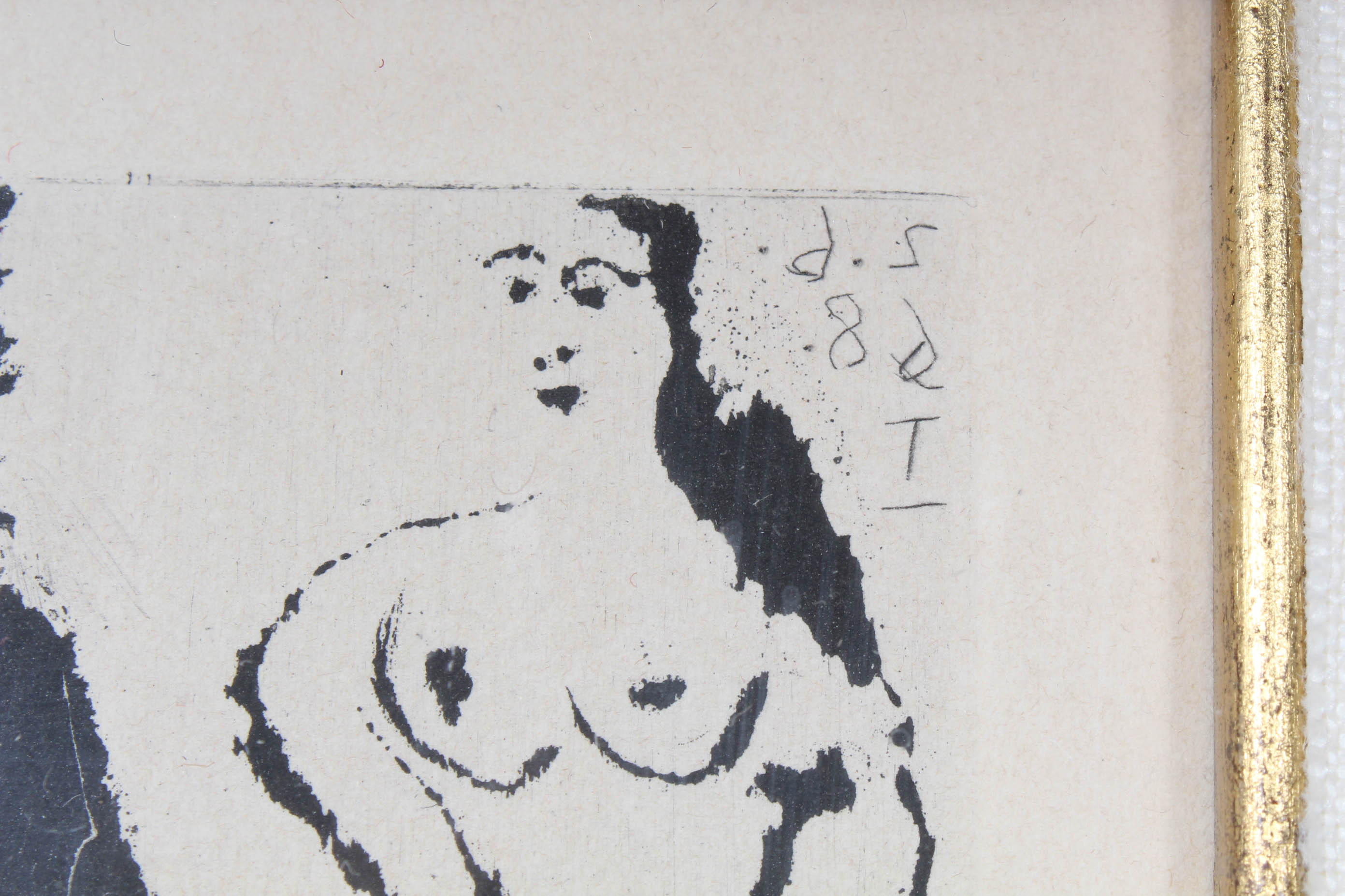 Pablo Picasso Etching for "La Célestine"