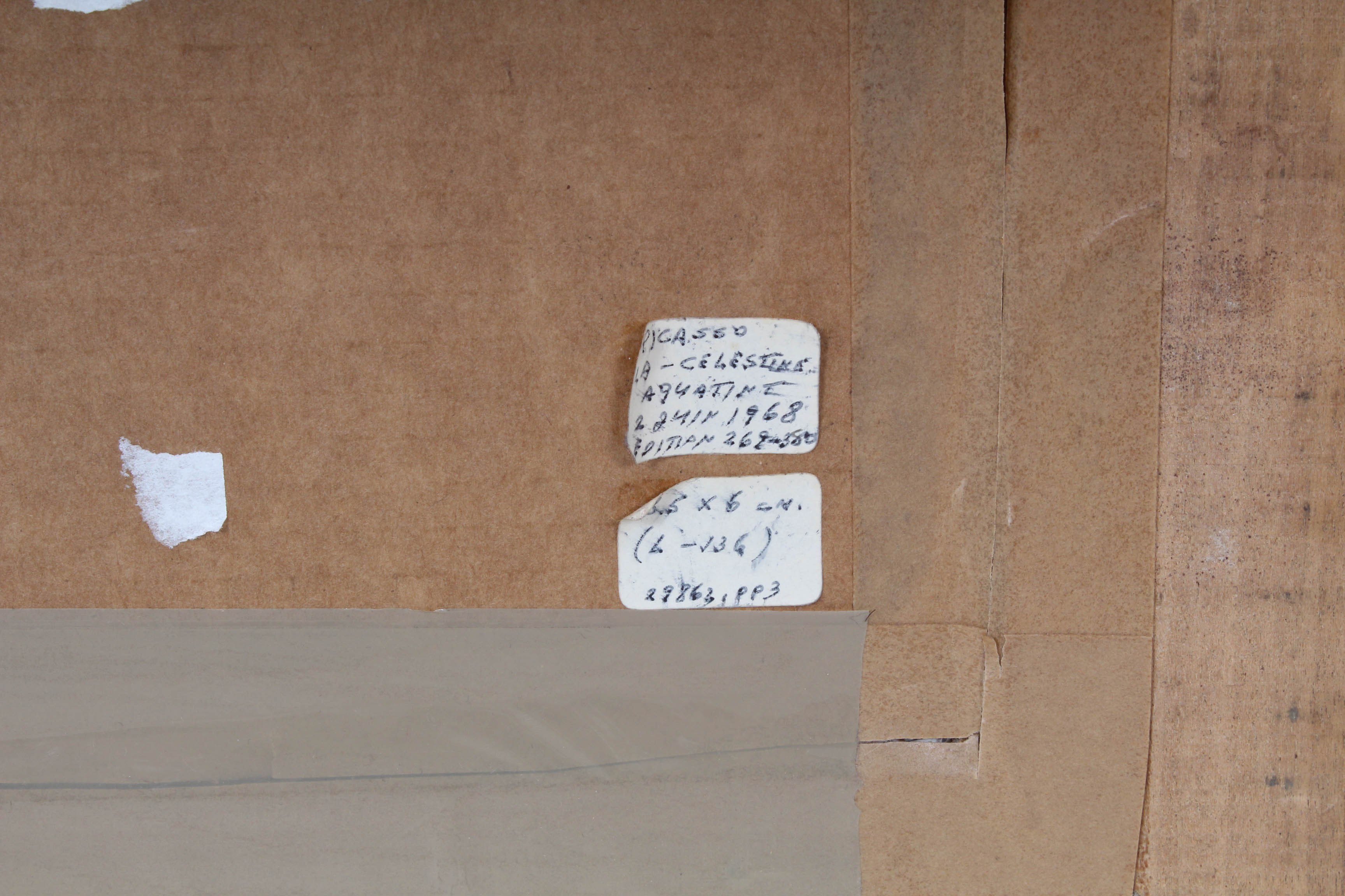 Pablo Picasso Etching for "La Célestine"