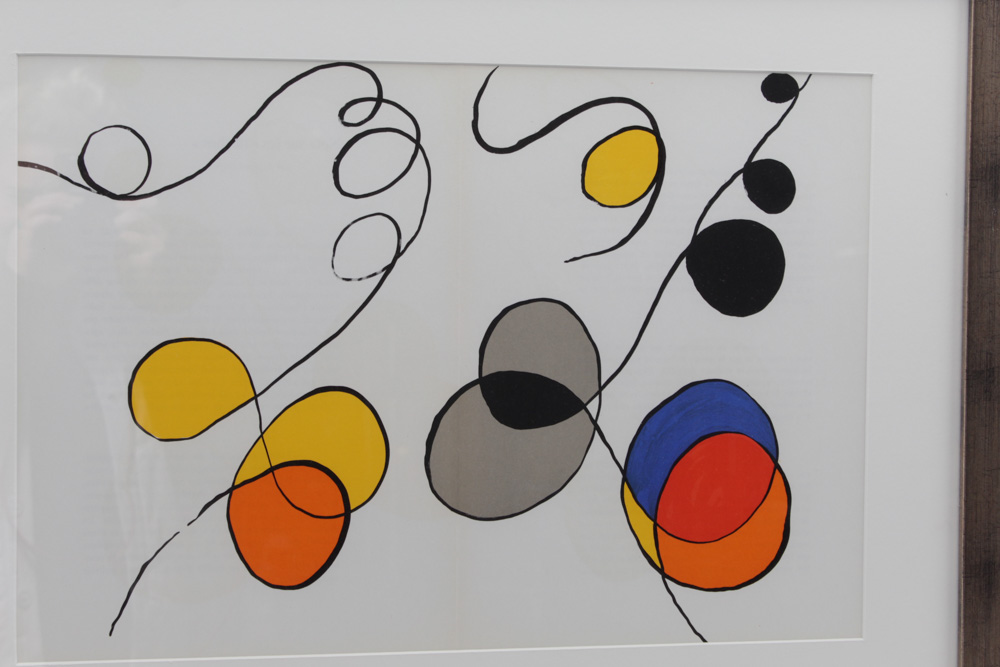 Alexander Calder Lithograph for "Derrière le Miroir" 173