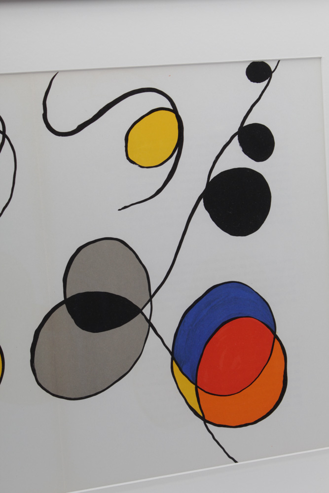 Alexander Calder Lithograph for "Derrière le Miroir" 173
