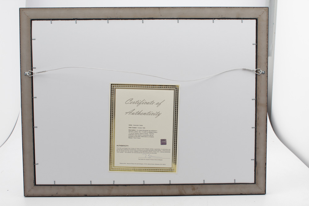 Alexander Calder Lithograph for "Derrière le Miroir" 173