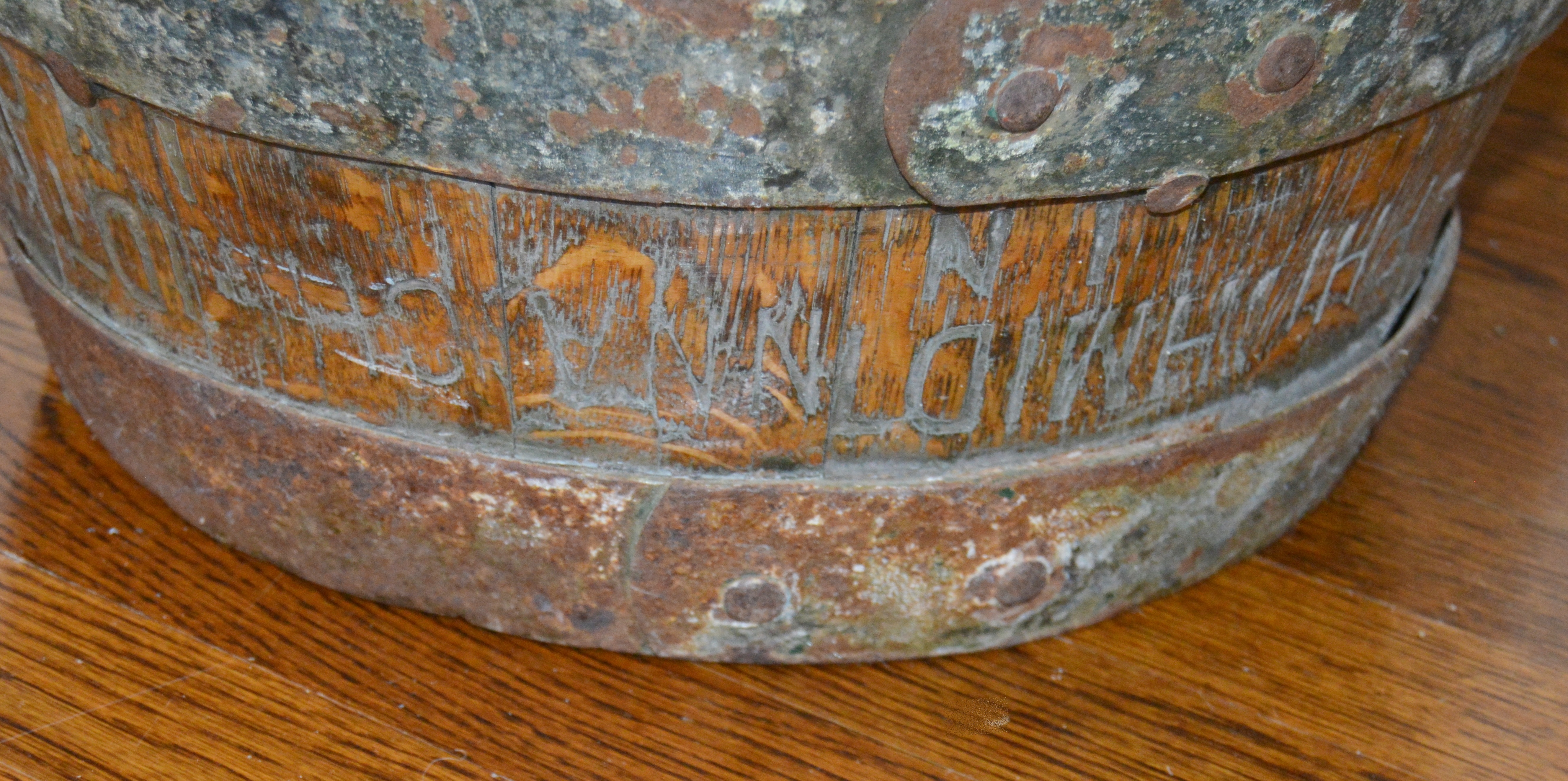 Vintage Schmidt and Sons Powder Keg