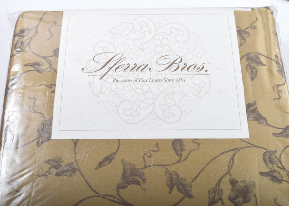 Sferra Bros. "Armonia" Egyptian Cotton 600TC Queen-Size Bedding Items