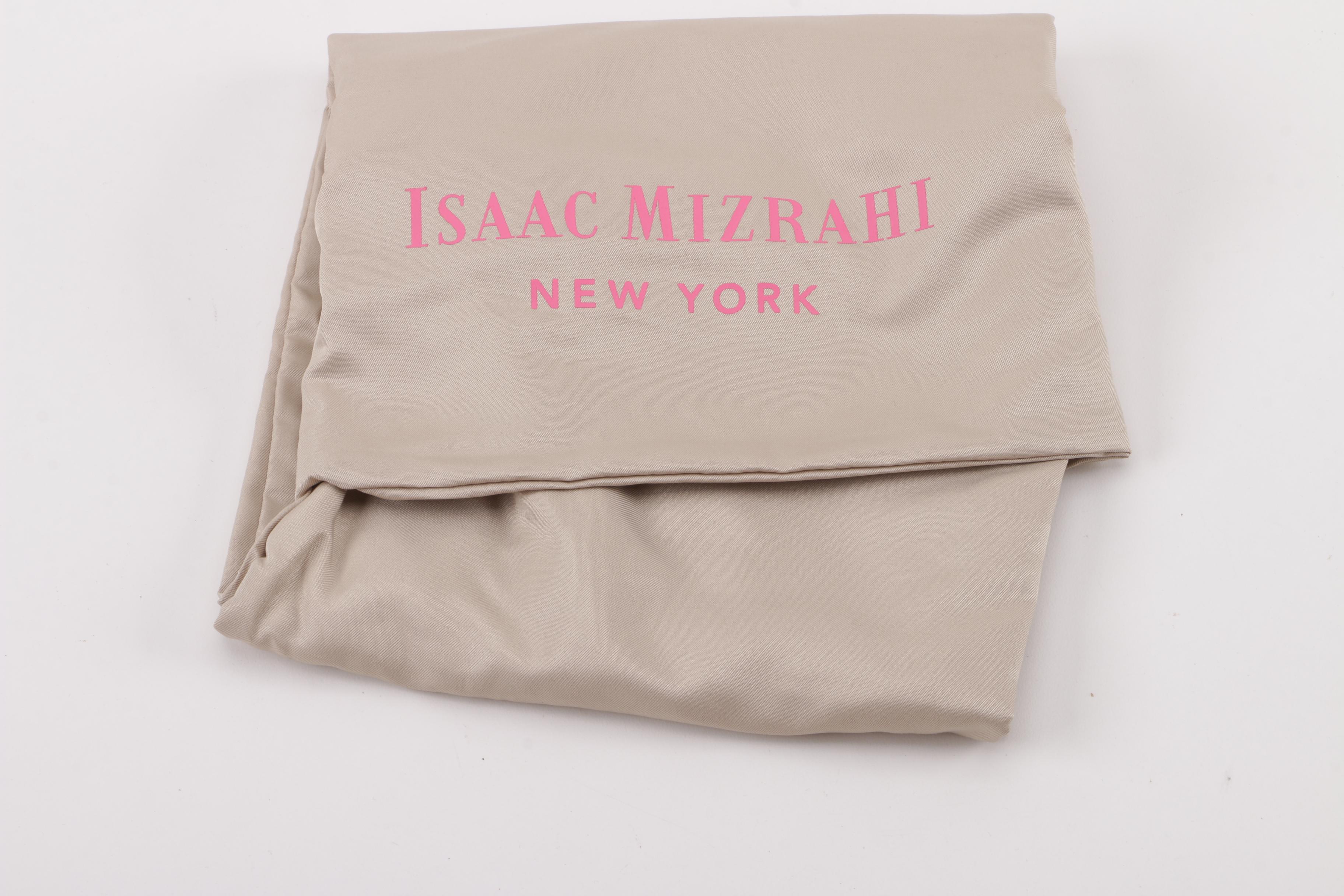 Isaac Mizrahi New York Lucille Woven Straw Tote