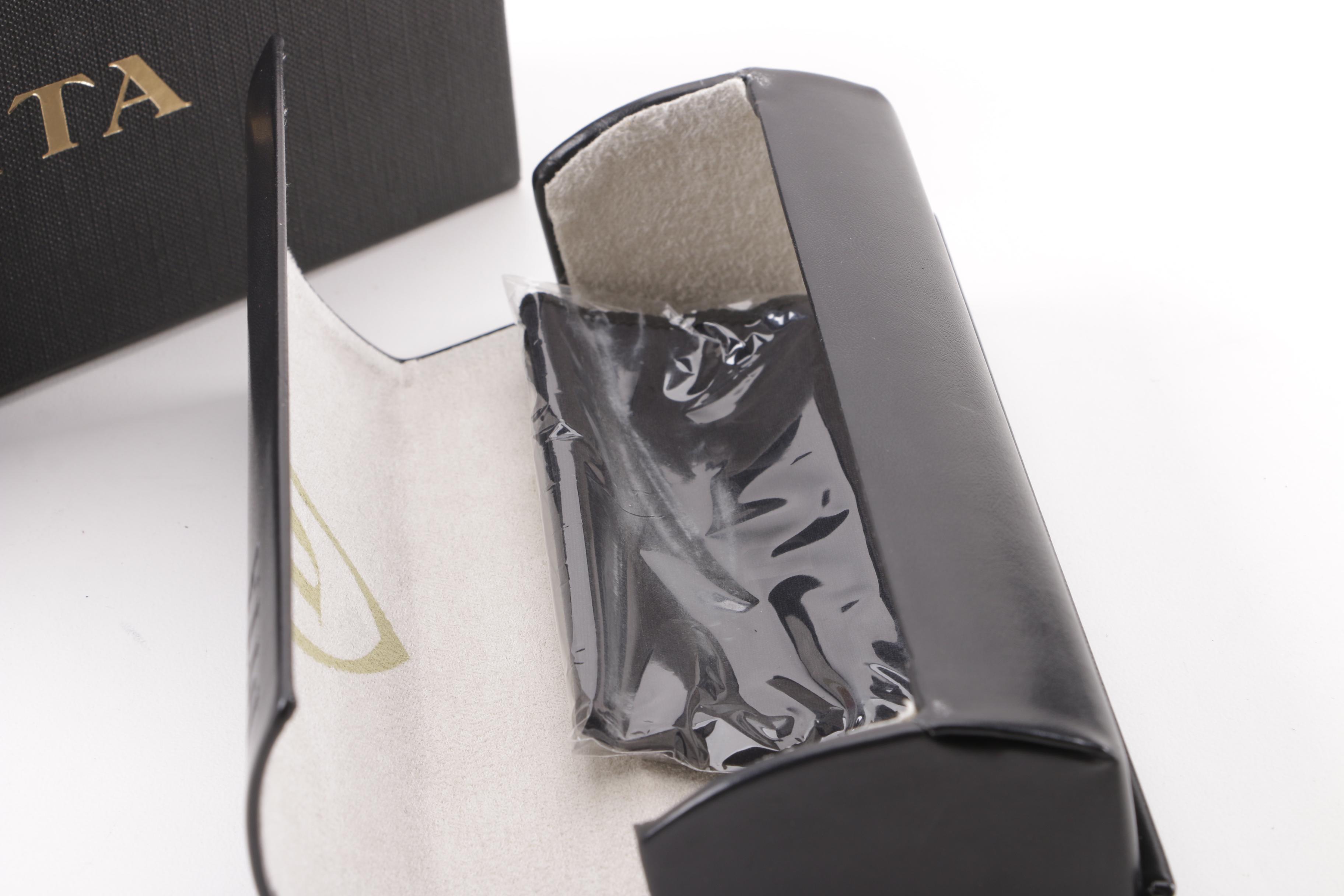 Dita Liberty 22026-B Tortoiseshell Style Browline Sunglasses with Case