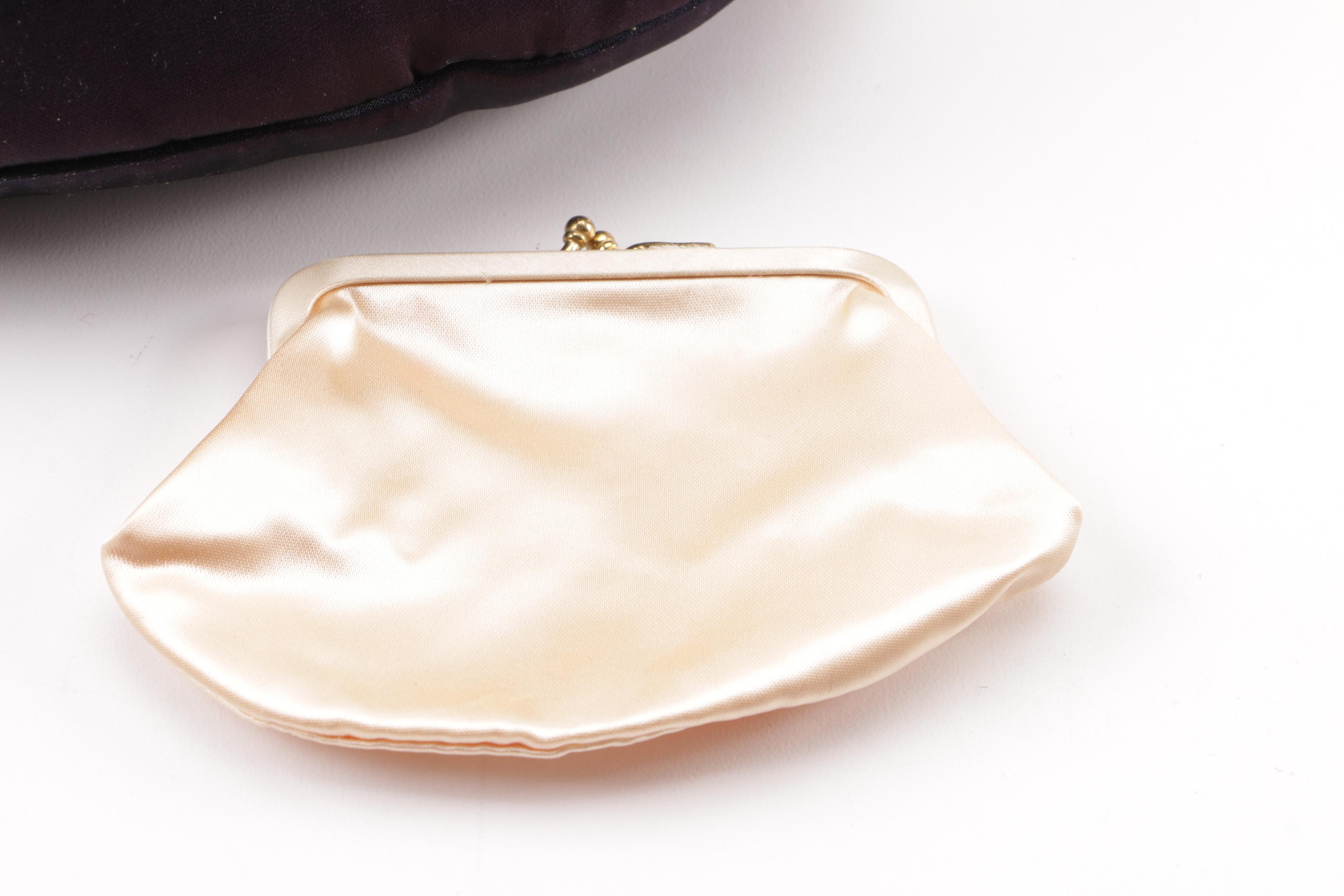 1950s Satin and Patent Evening Bag Including Koret, Morris Moskowitz