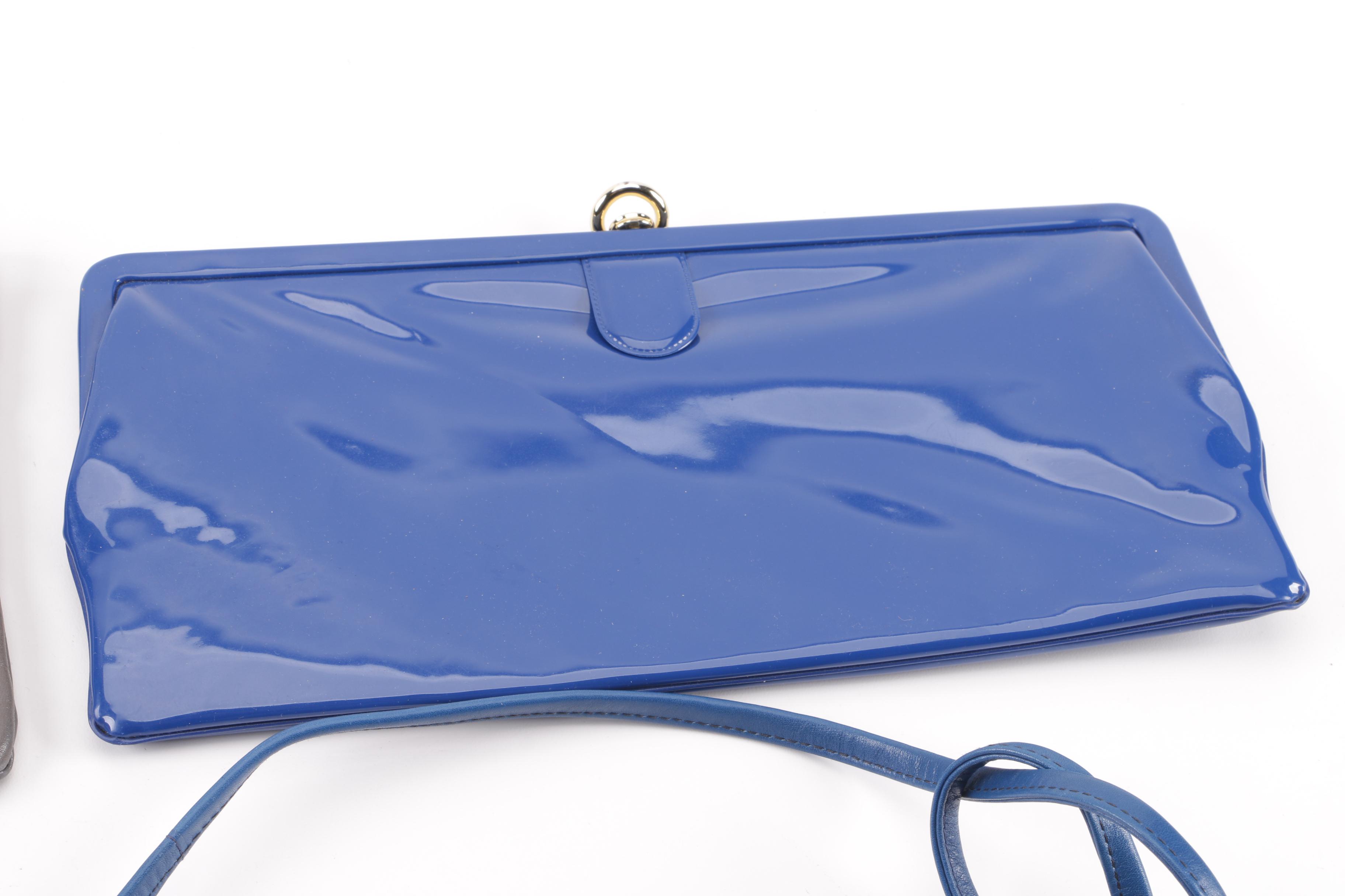 Vintage Evening Bags Including Italy, Leather, Silk, Handbeaded