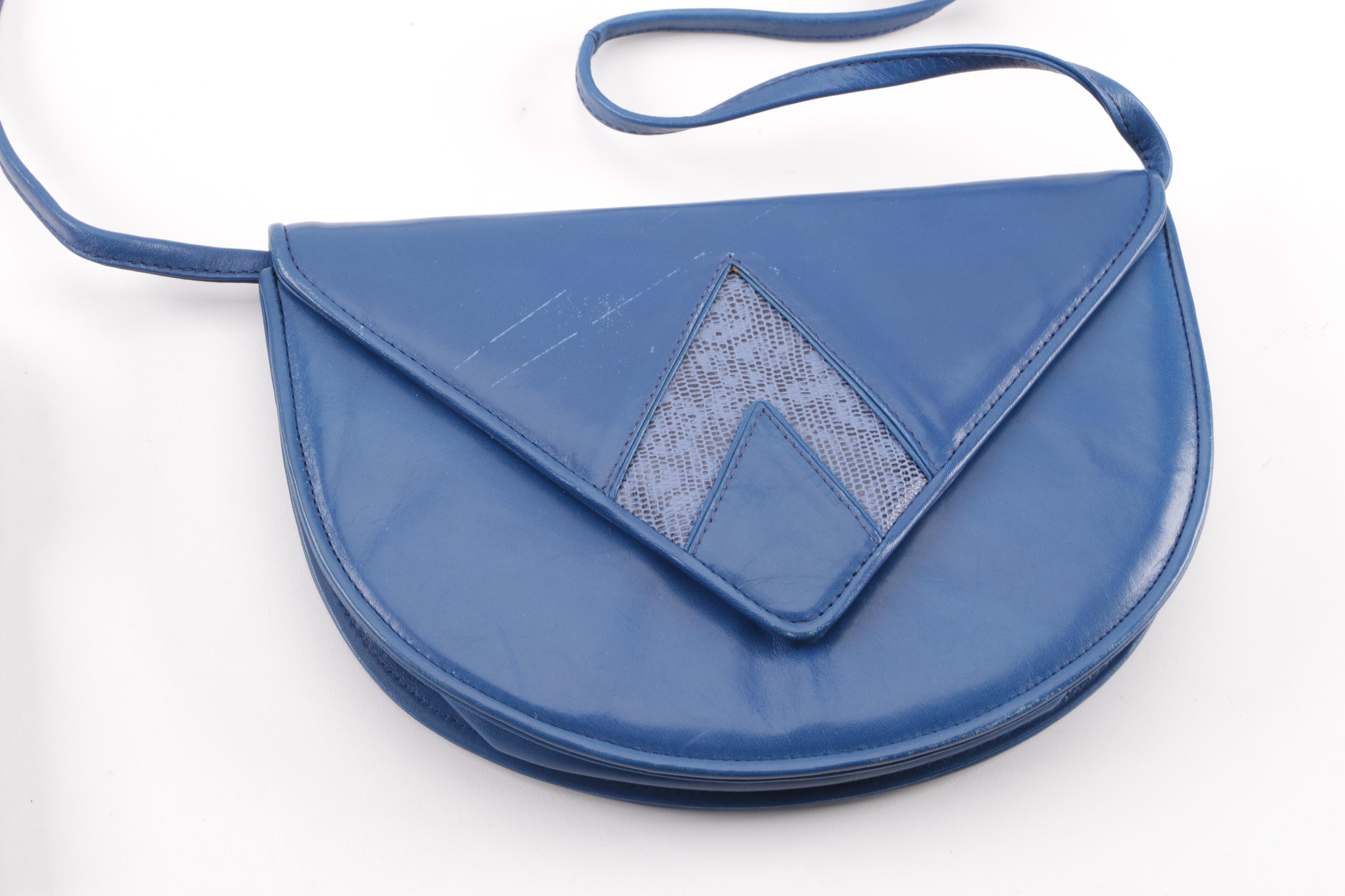 Vintage Evening Bags Including Italy, Leather, Silk, Handbeaded