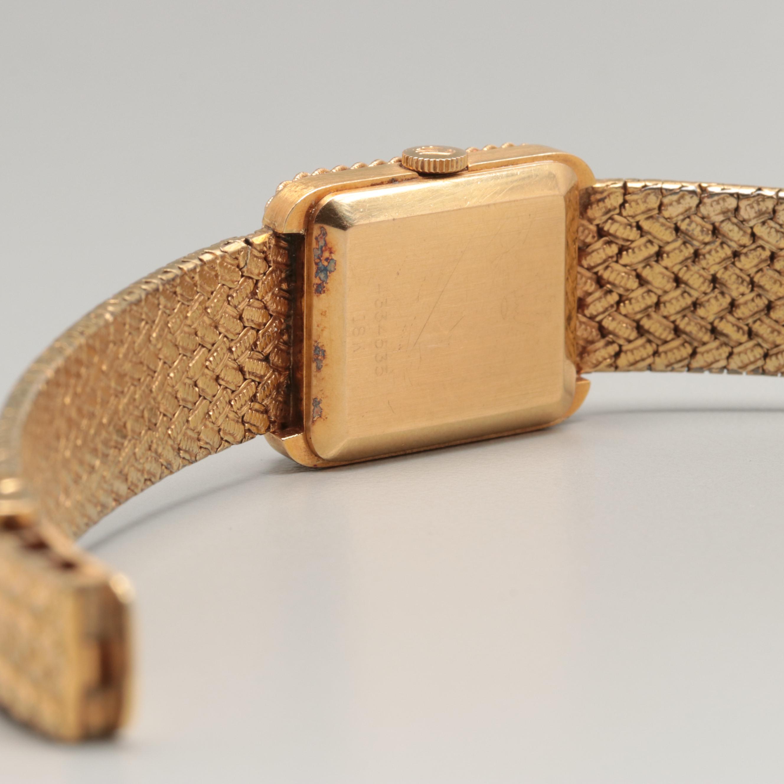 Rolex 18K Yellow Gold Orchid Watch With 9K Yellow Gold Band