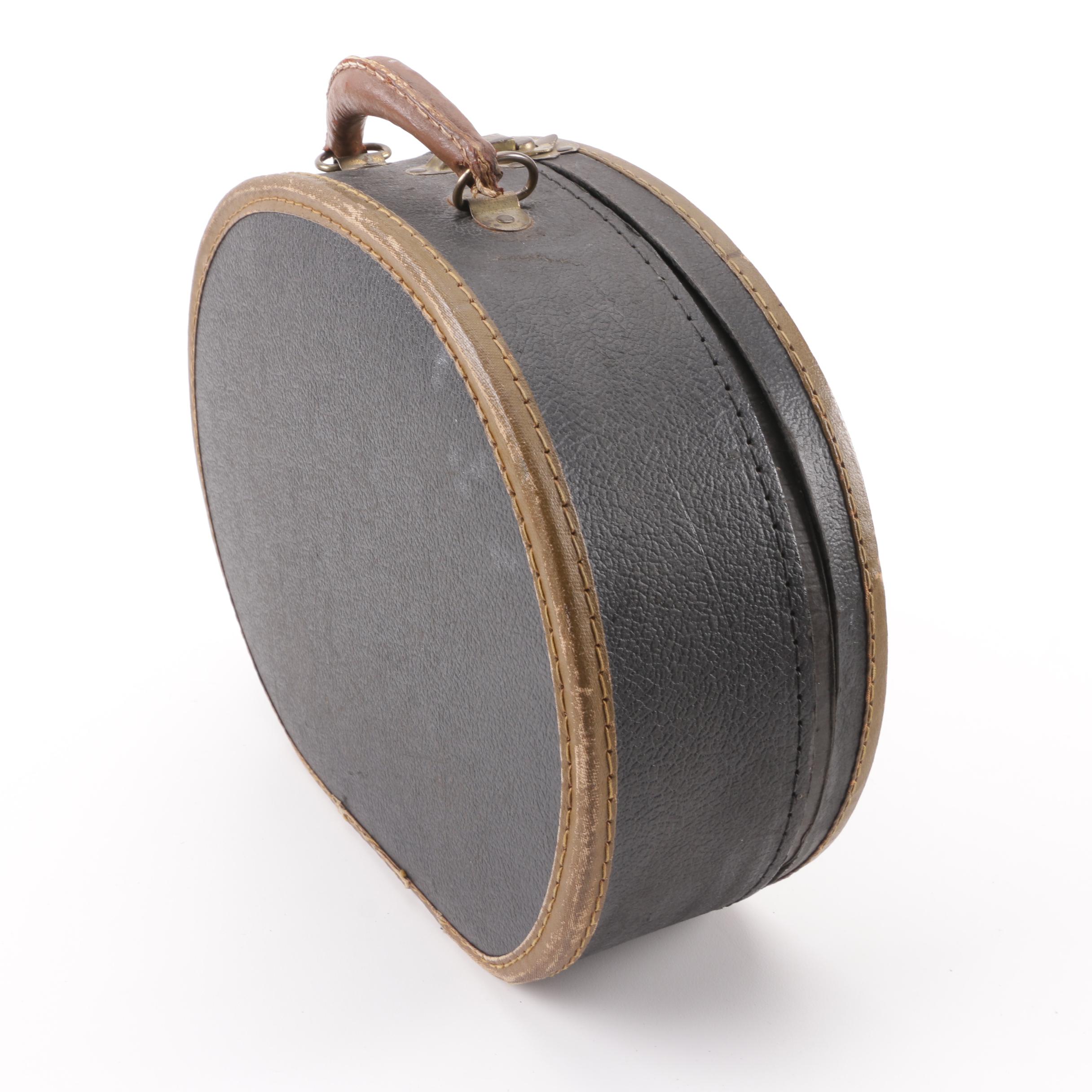 1930s Vintage Stenciled Train Case