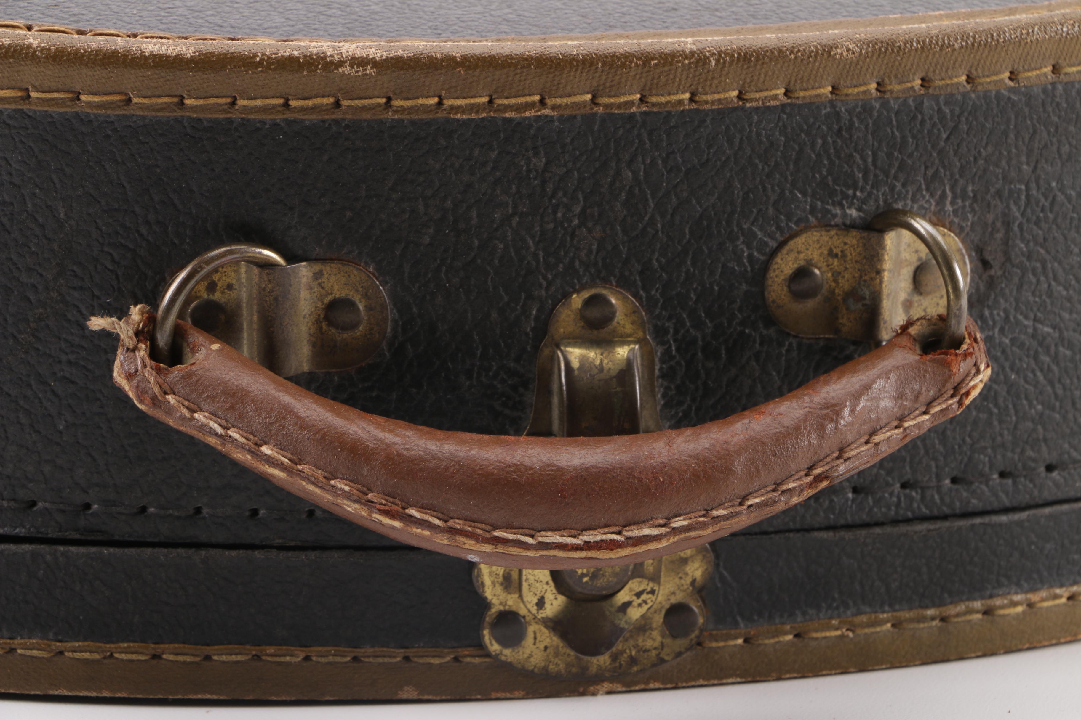 1930s Vintage Stenciled Train Case