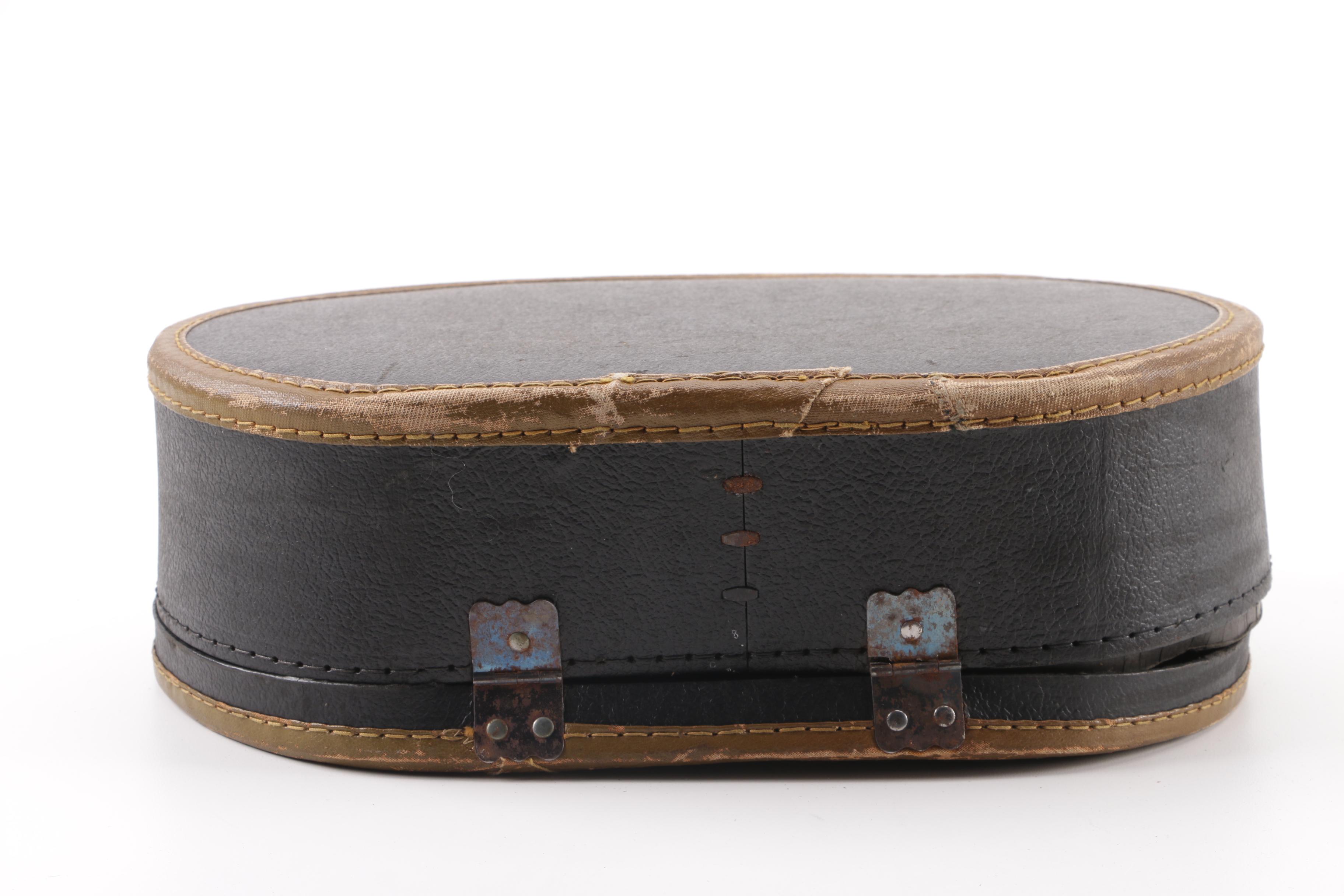 1930s Vintage Stenciled Train Case