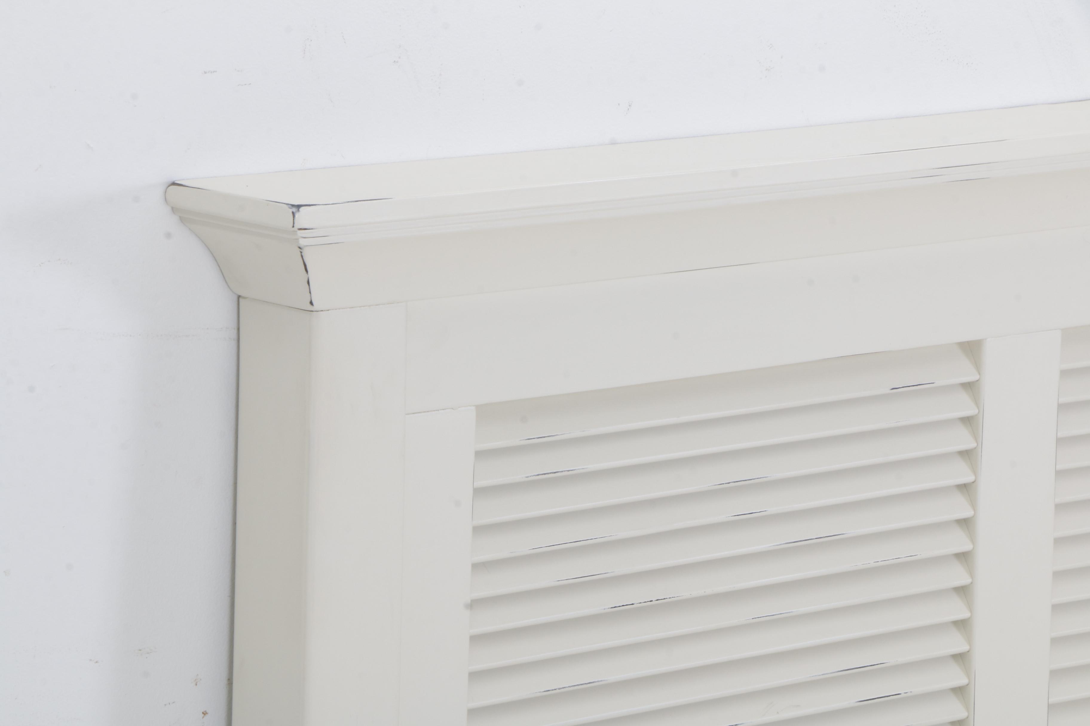 Contemporary Full Size Painted Wood Headboard by Pier 1 Imports