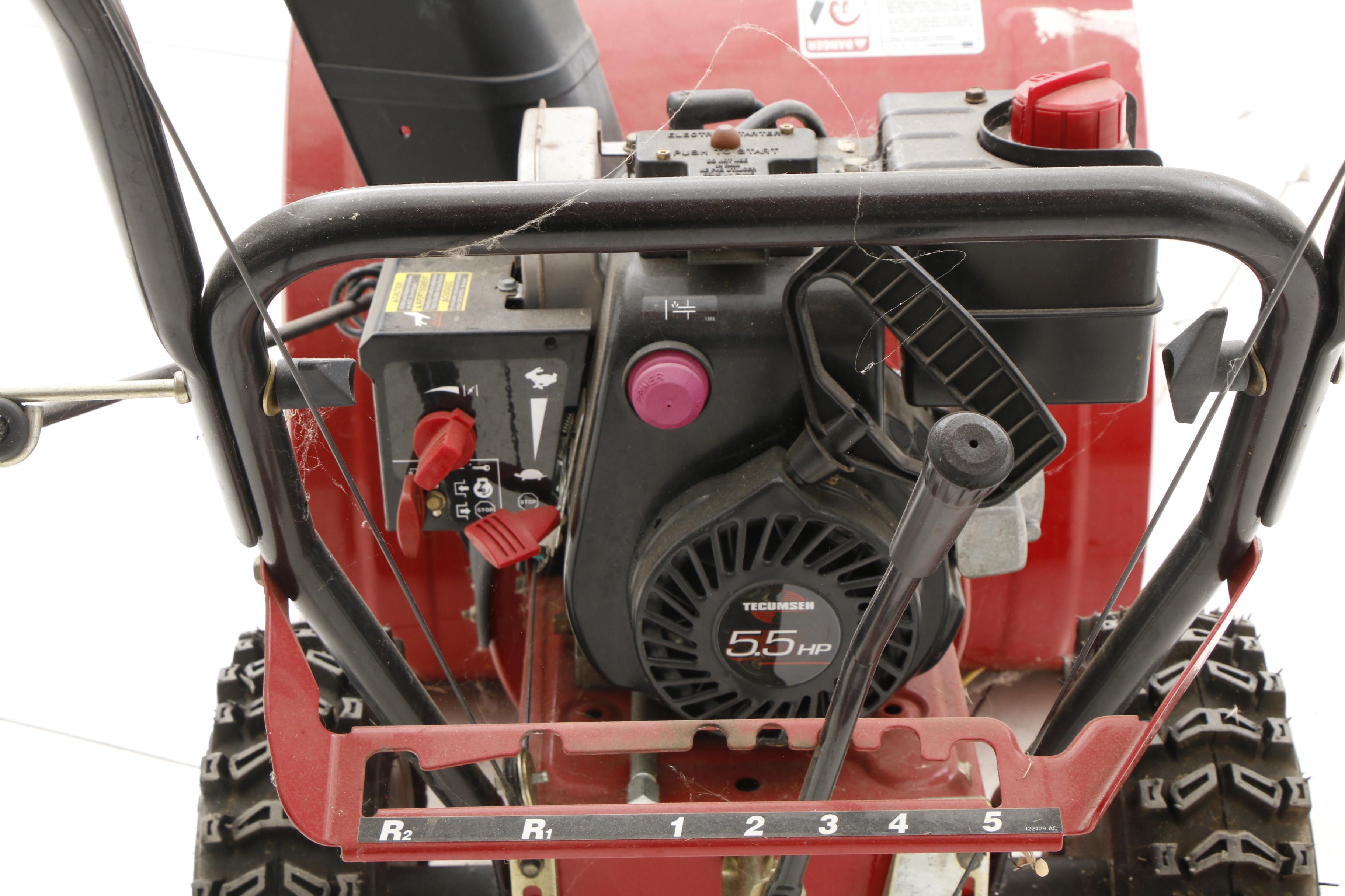 Craftsman "Snow King" 5.5 HP 24" Gas Engine Snow Blower with Electric Start