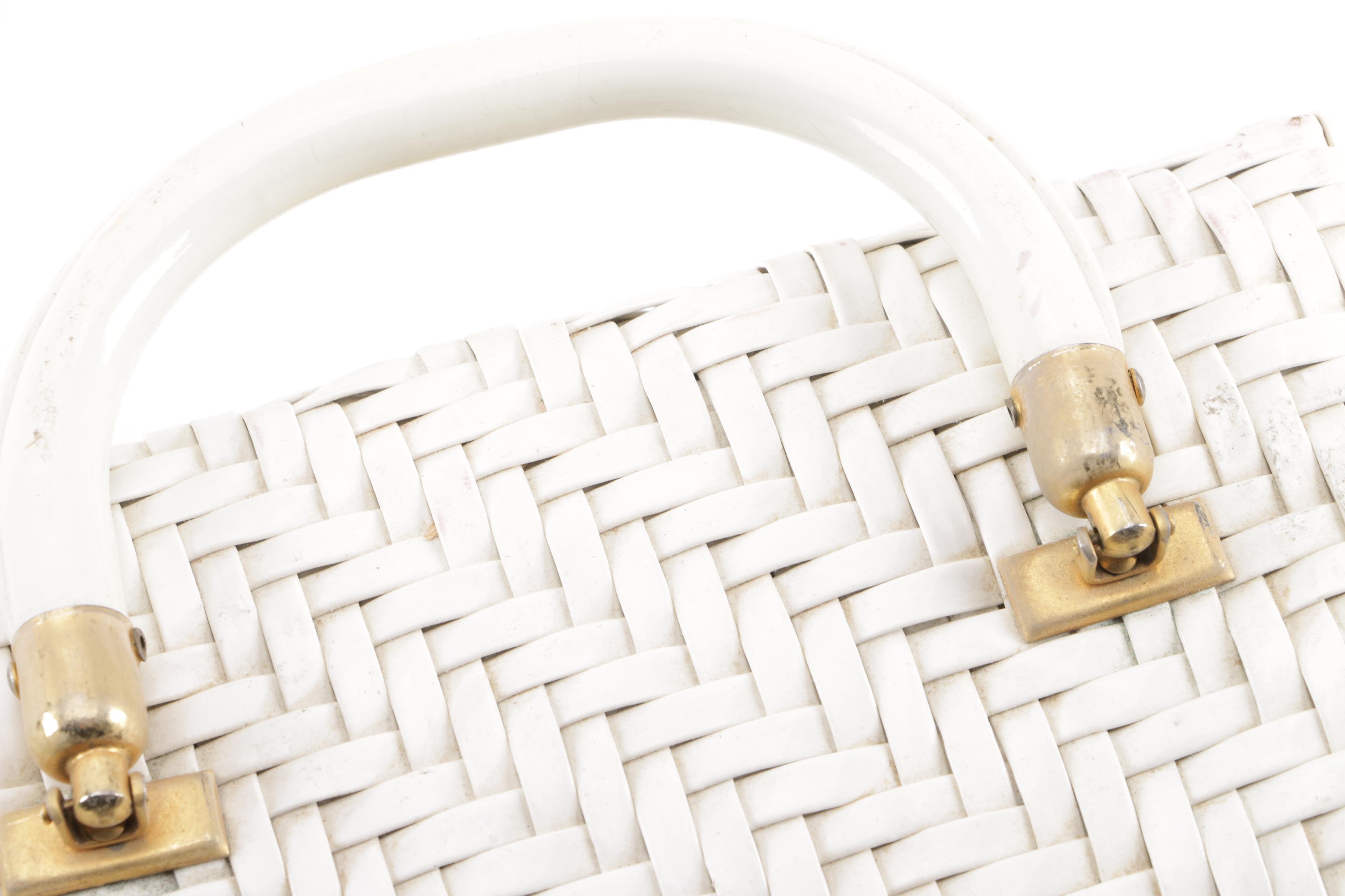 1960s Vintage Woven Box Purses Including Lesco Lona