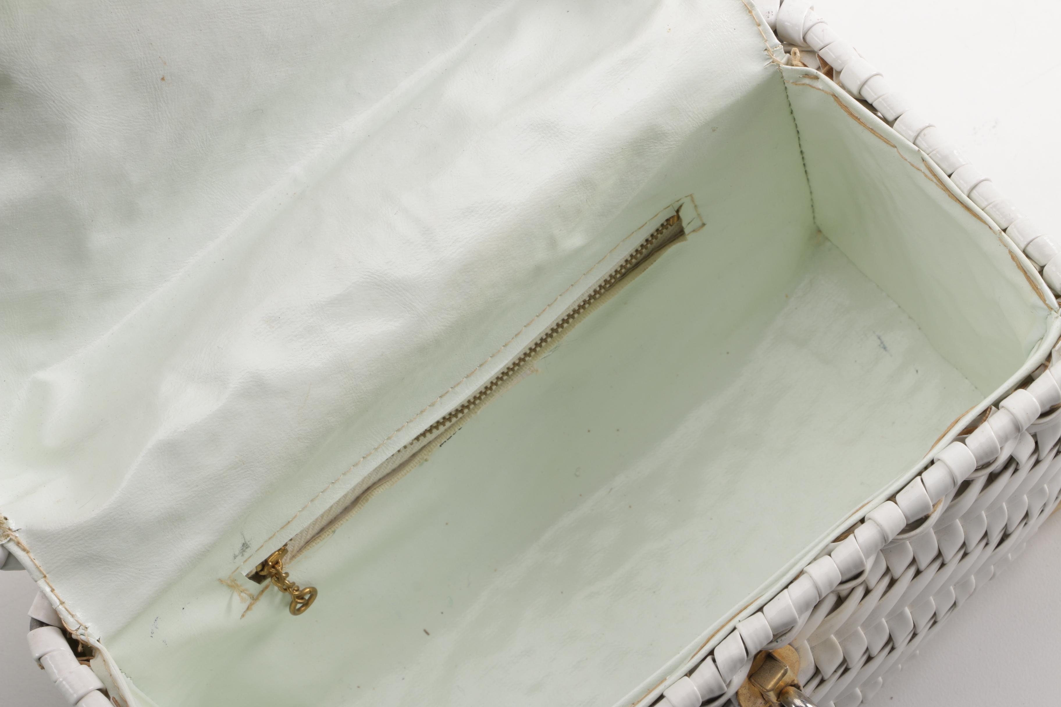 1960s Vintage Woven Box Purses Including Lesco Lona