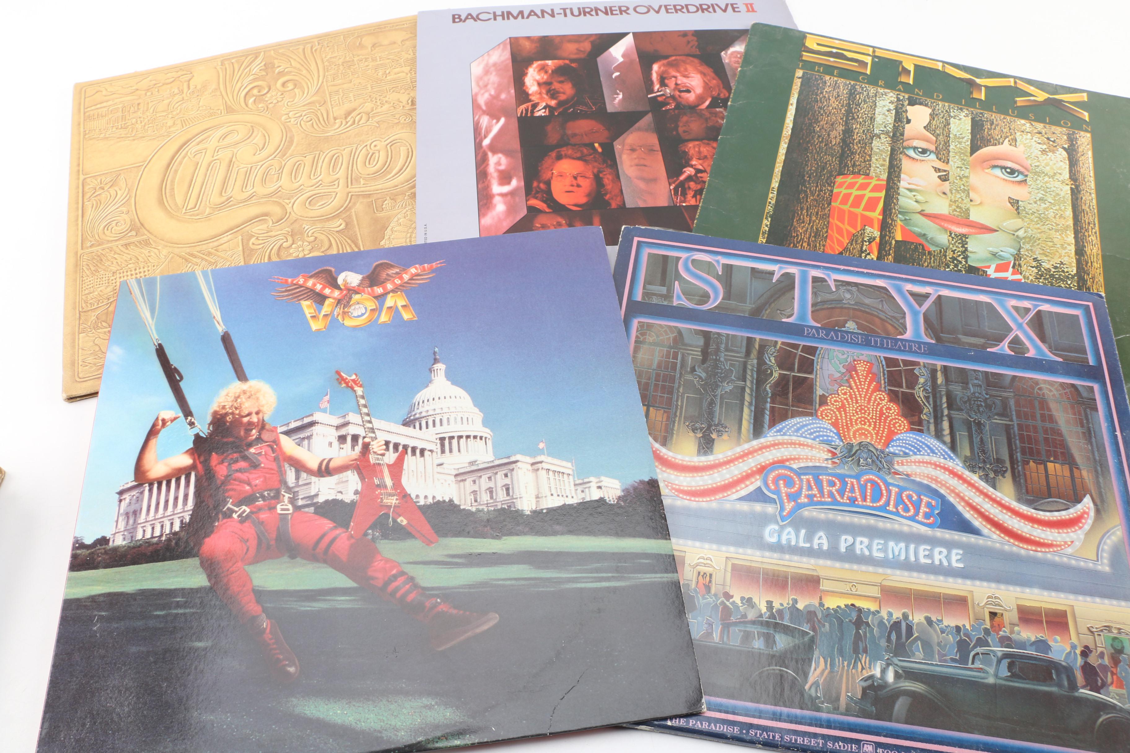AC/DC, Sammy Hagar, Def Leppard, and Other Rock Records