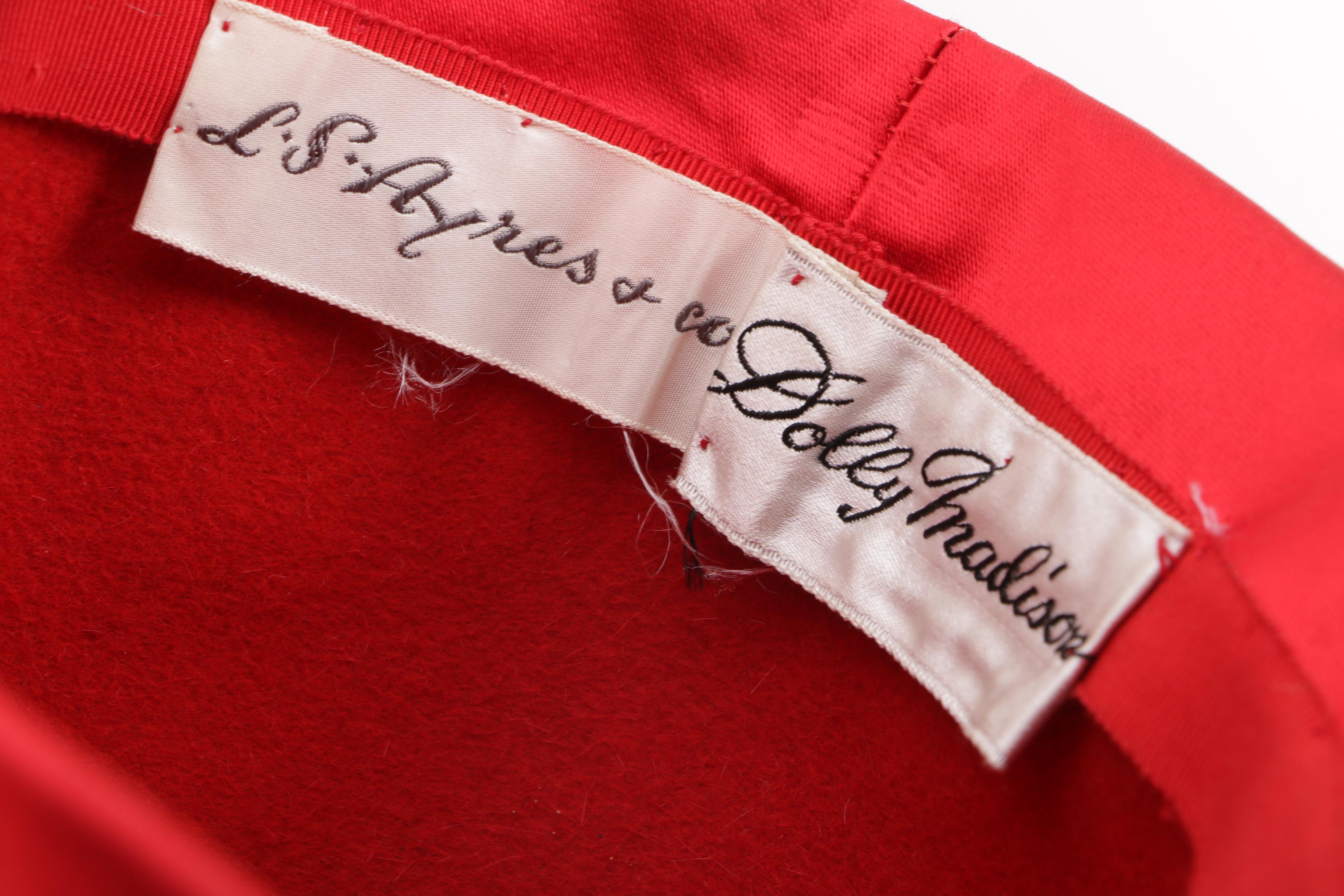 Women's 1950s and 1960s Vintage Hats including Mr. Charles and Mr. John