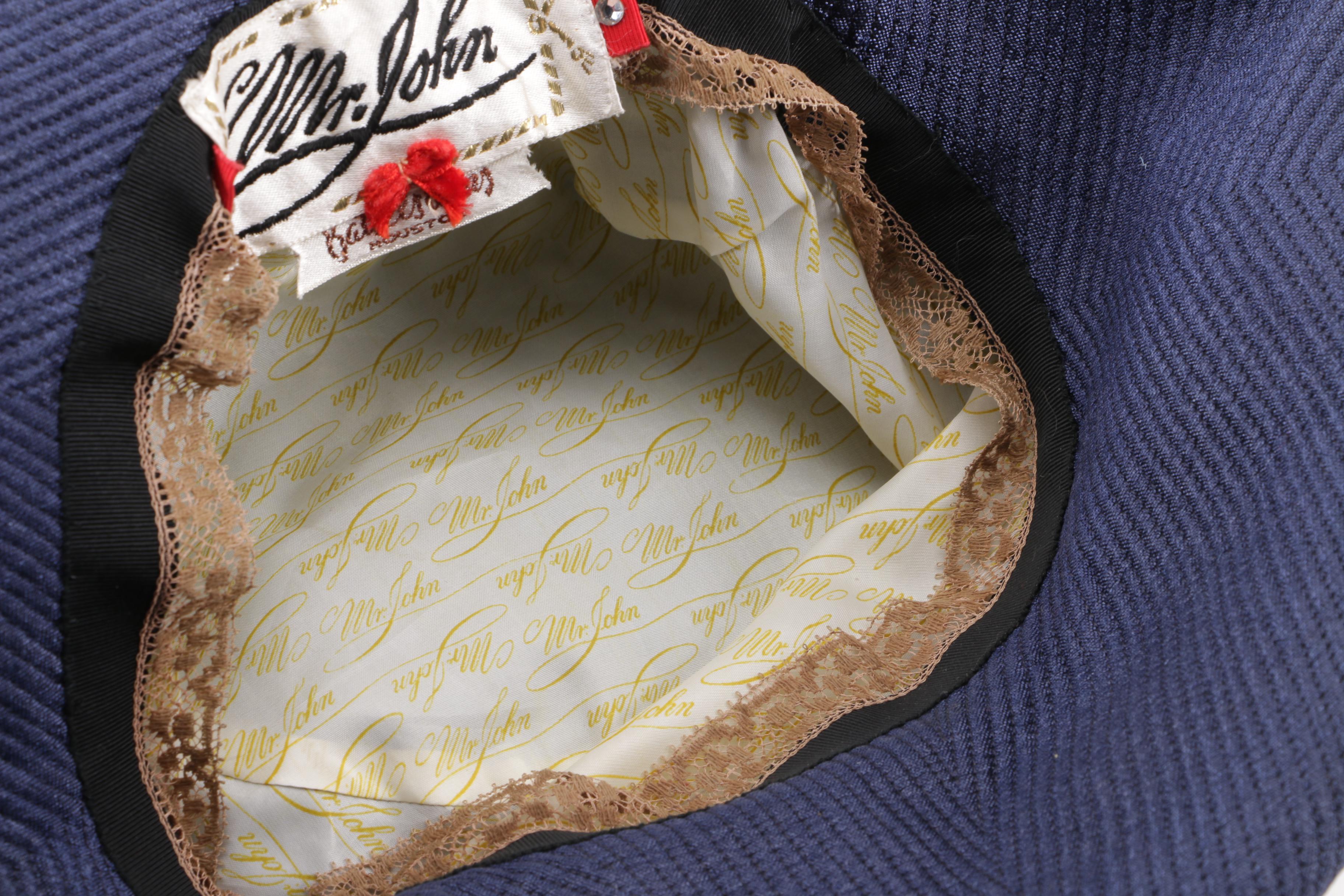 Women's 1950s and 1960s Vintage Hats including Mr. Charles and Mr. John