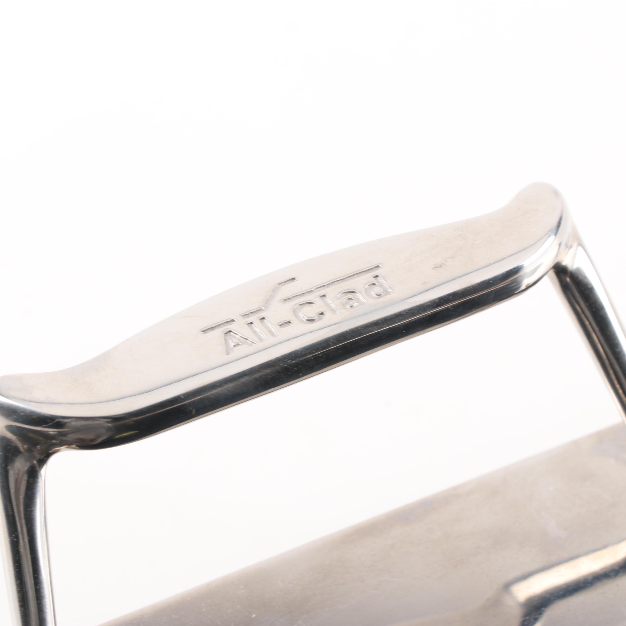 All-Clad Stainless Steel Handled Serving Trays