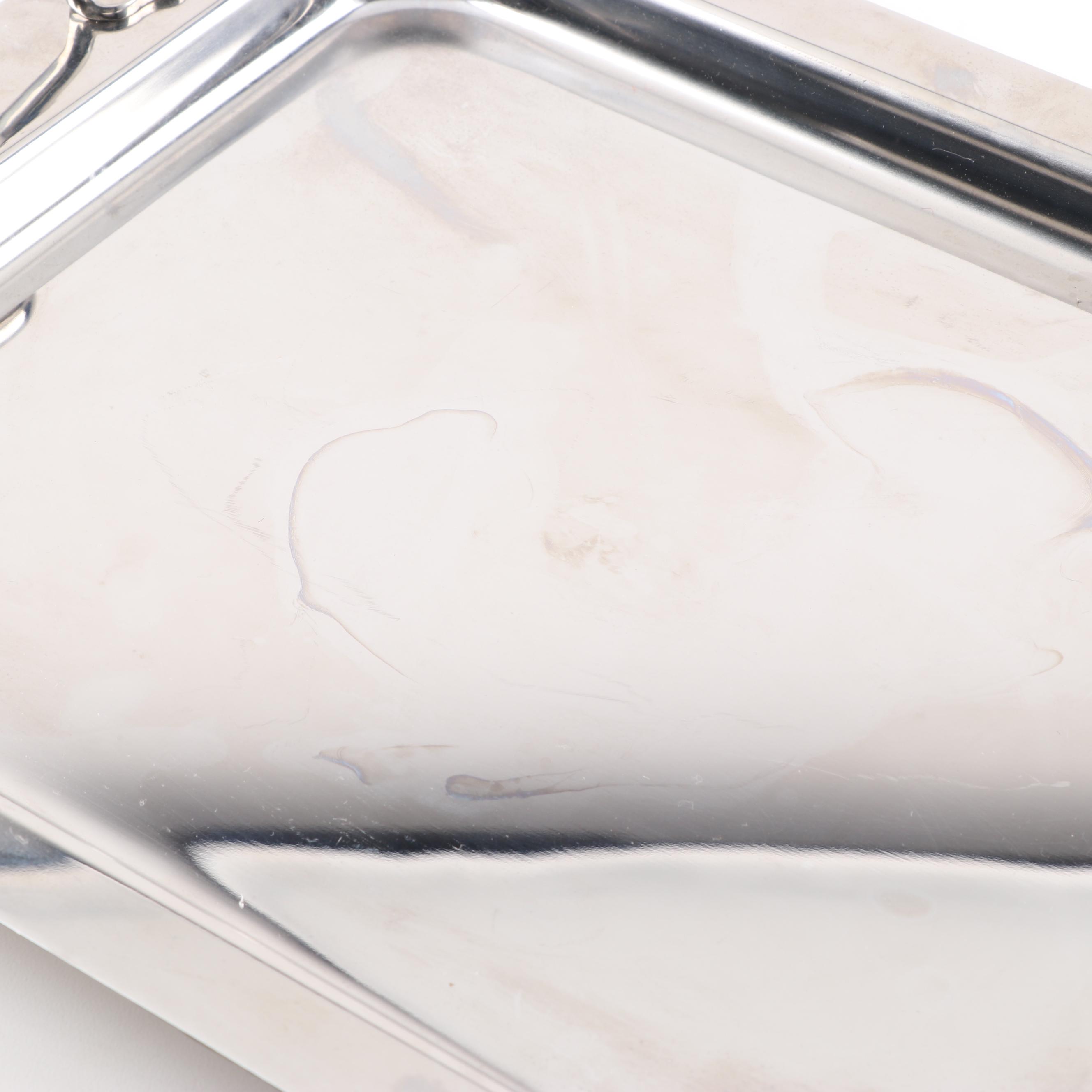 All-Clad Stainless Steel Handled Serving Trays