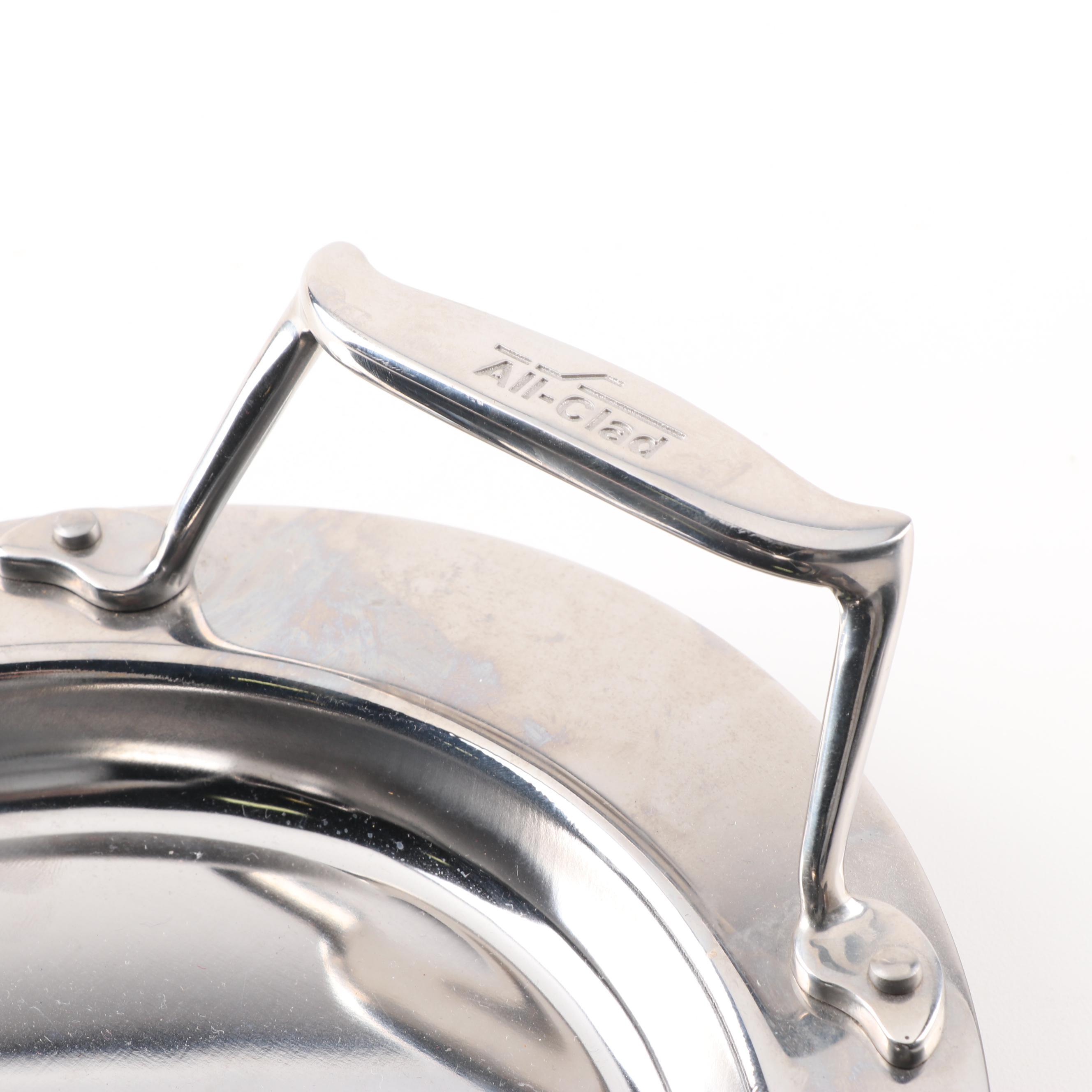 All-Clad Stainless Steel Handled Serving Trays