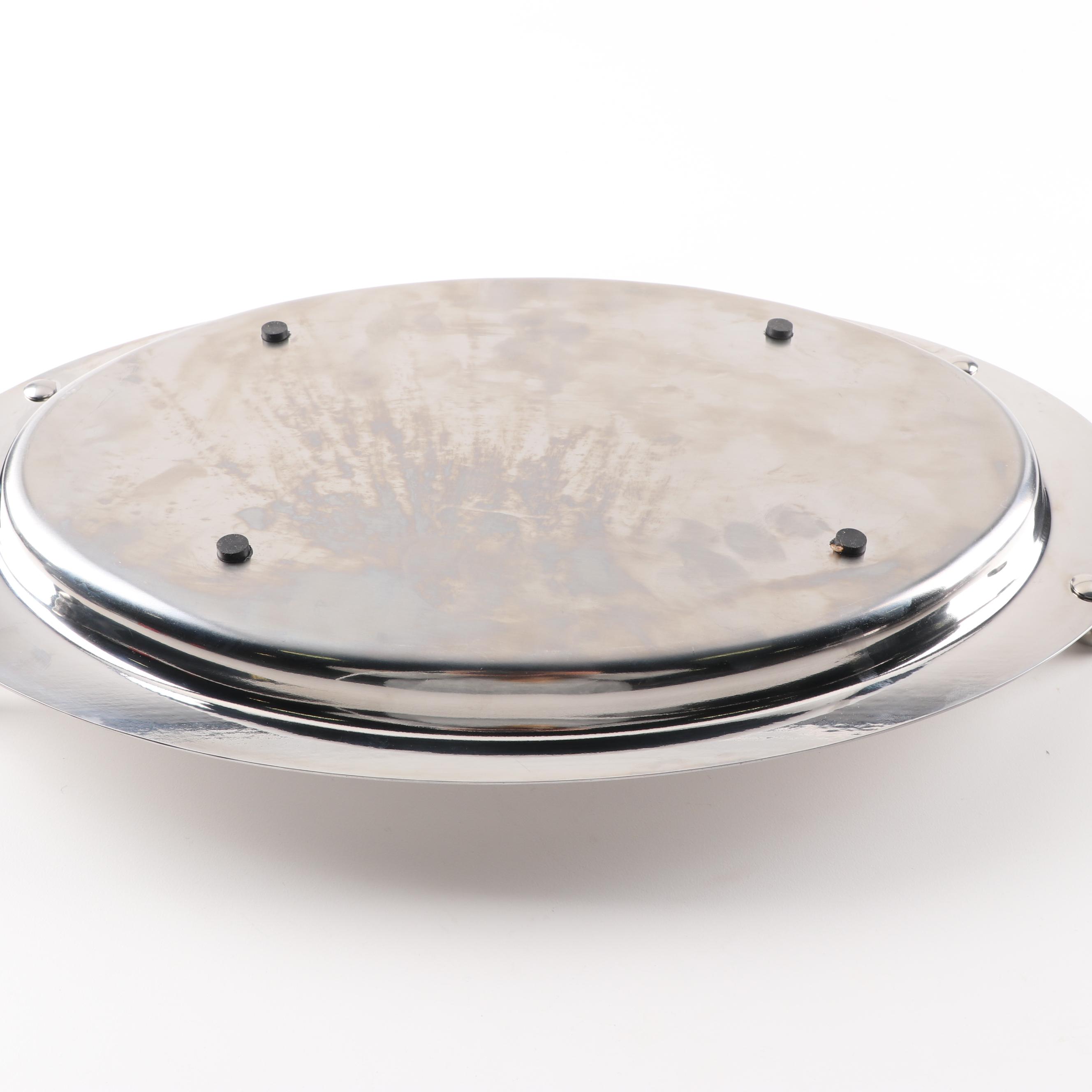 All-Clad Stainless Steel Handled Serving Trays