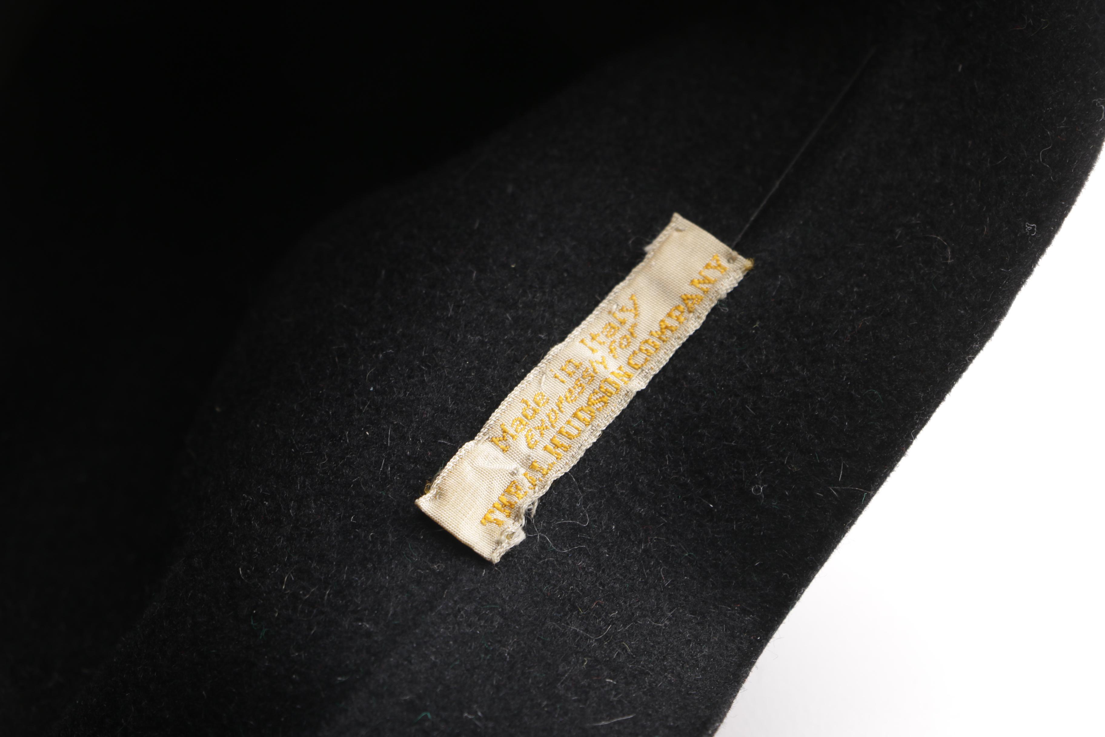 Peachbloom Velour, Ginza Oriental Tokyo and the J.L.Hudson Co. Hats