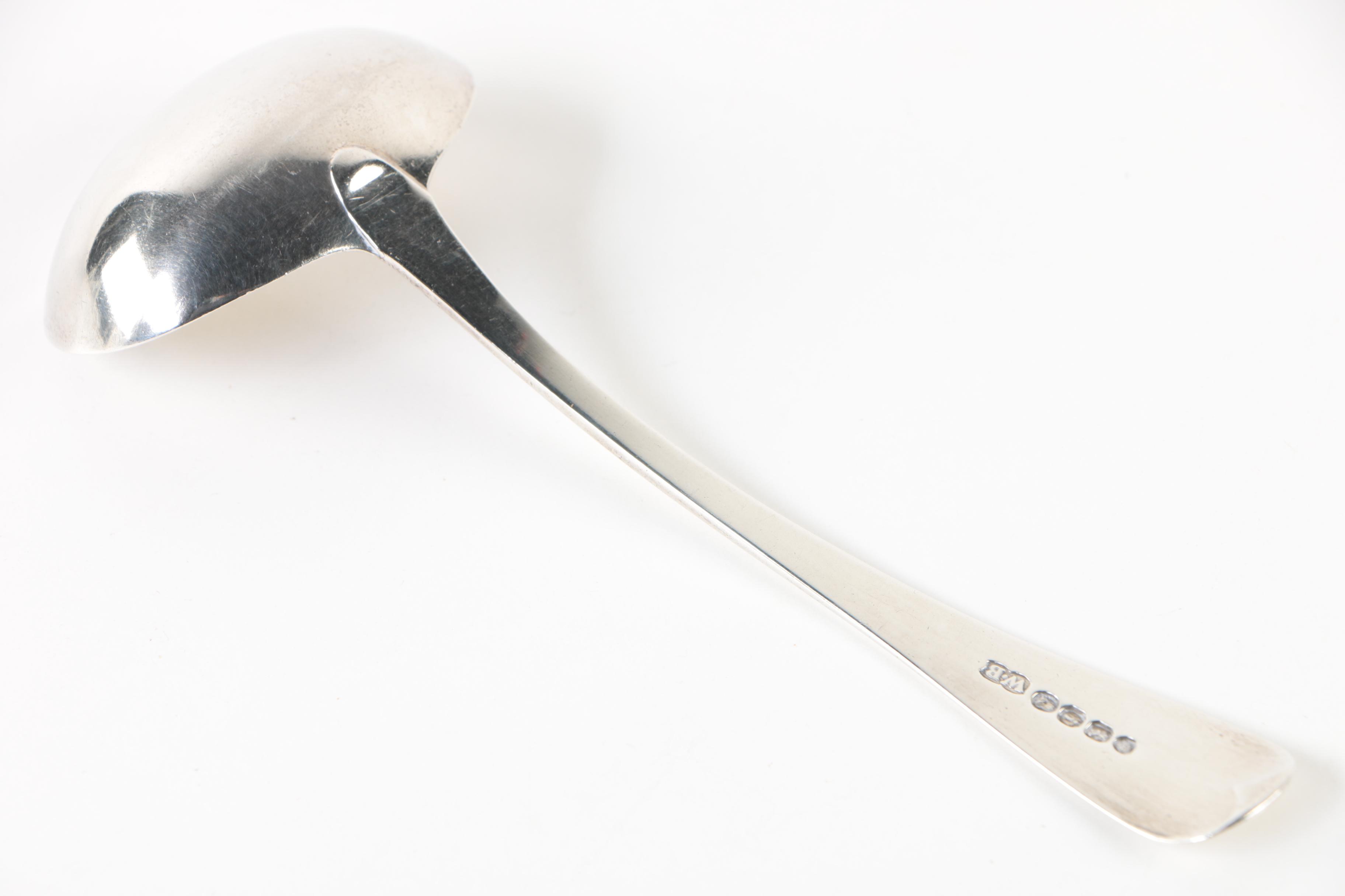 William Bateman I English Sterling Silver Sauce Ladle, Early 19th Century