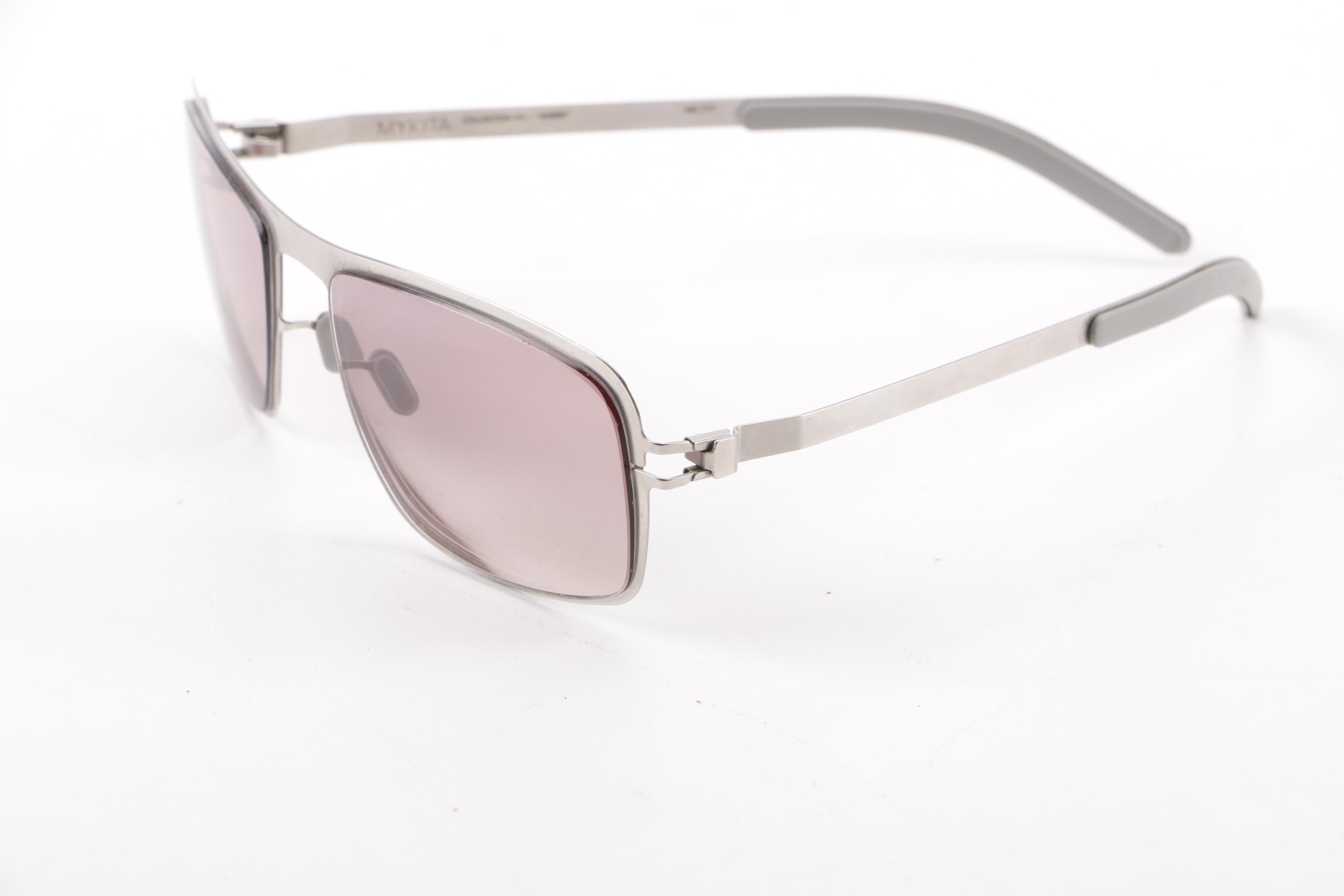 Mykita Collection No.1 Robin Stainless Steel Prescription Gradient Sunglasses