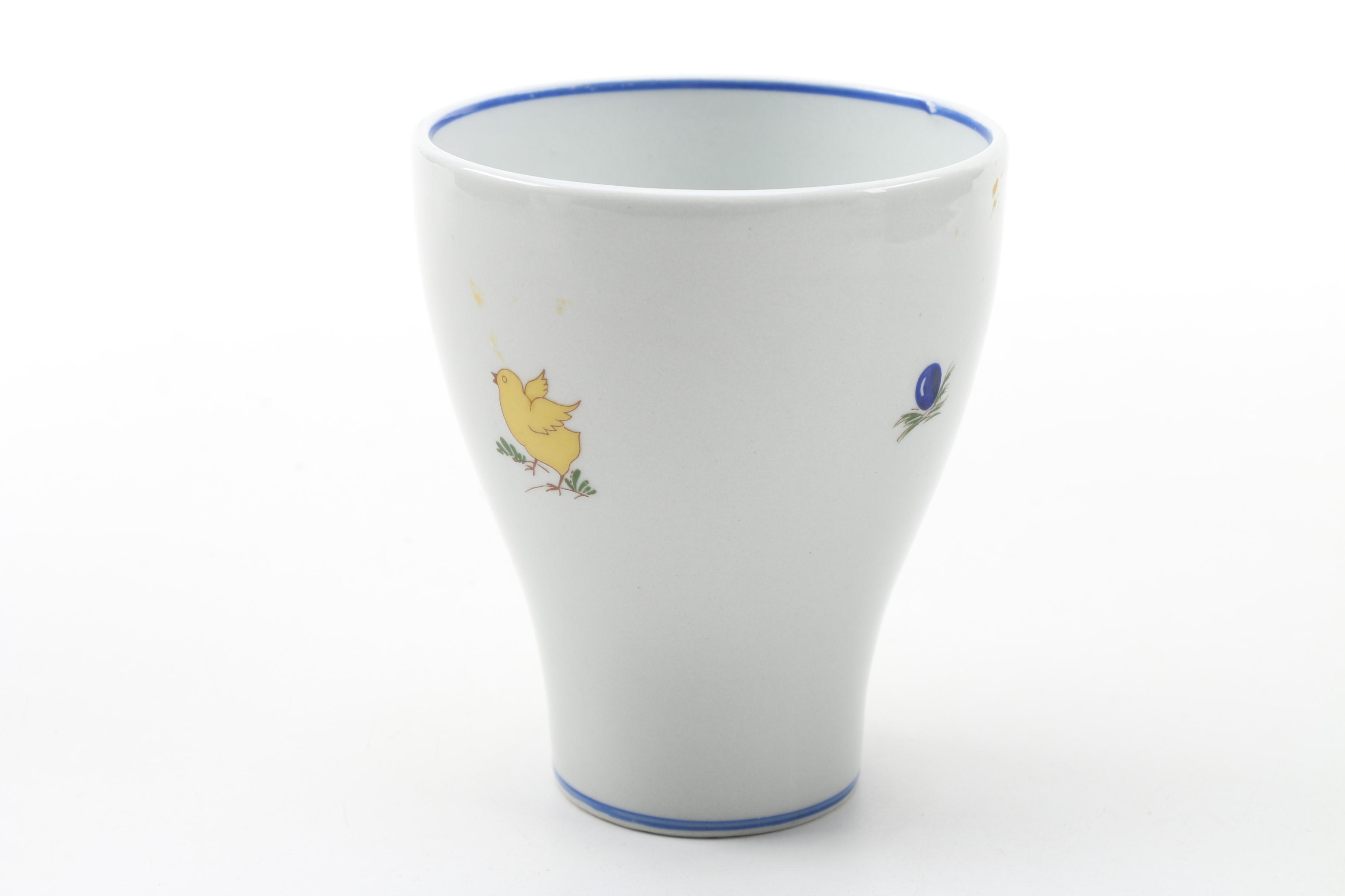 Pillivuyt French Espresso Cups and Saucers with Mugs