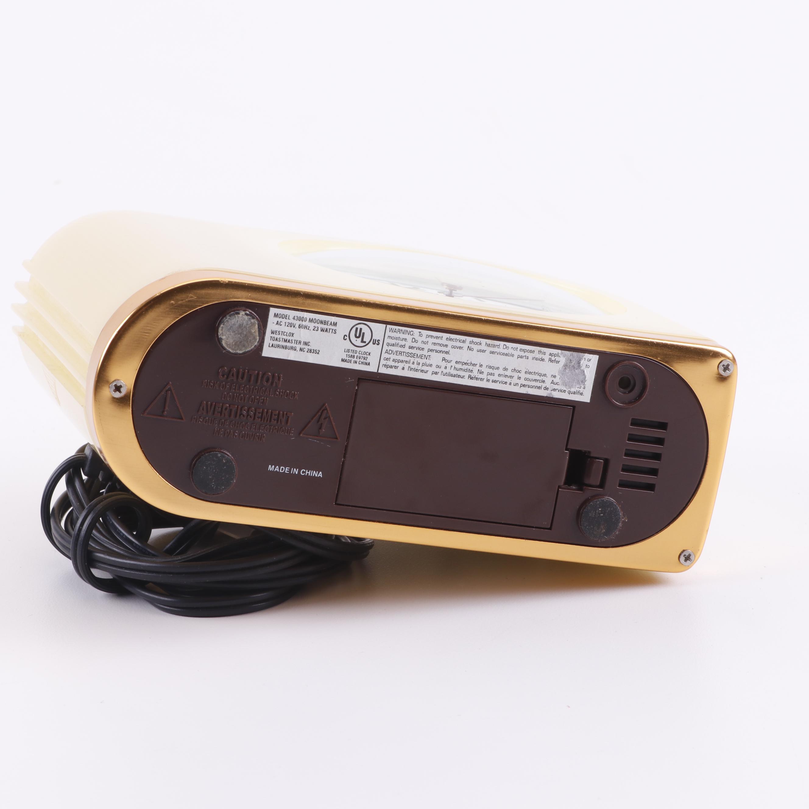 Westclox Reproduction "Big Ben Moon Beam" Alarm Clock
