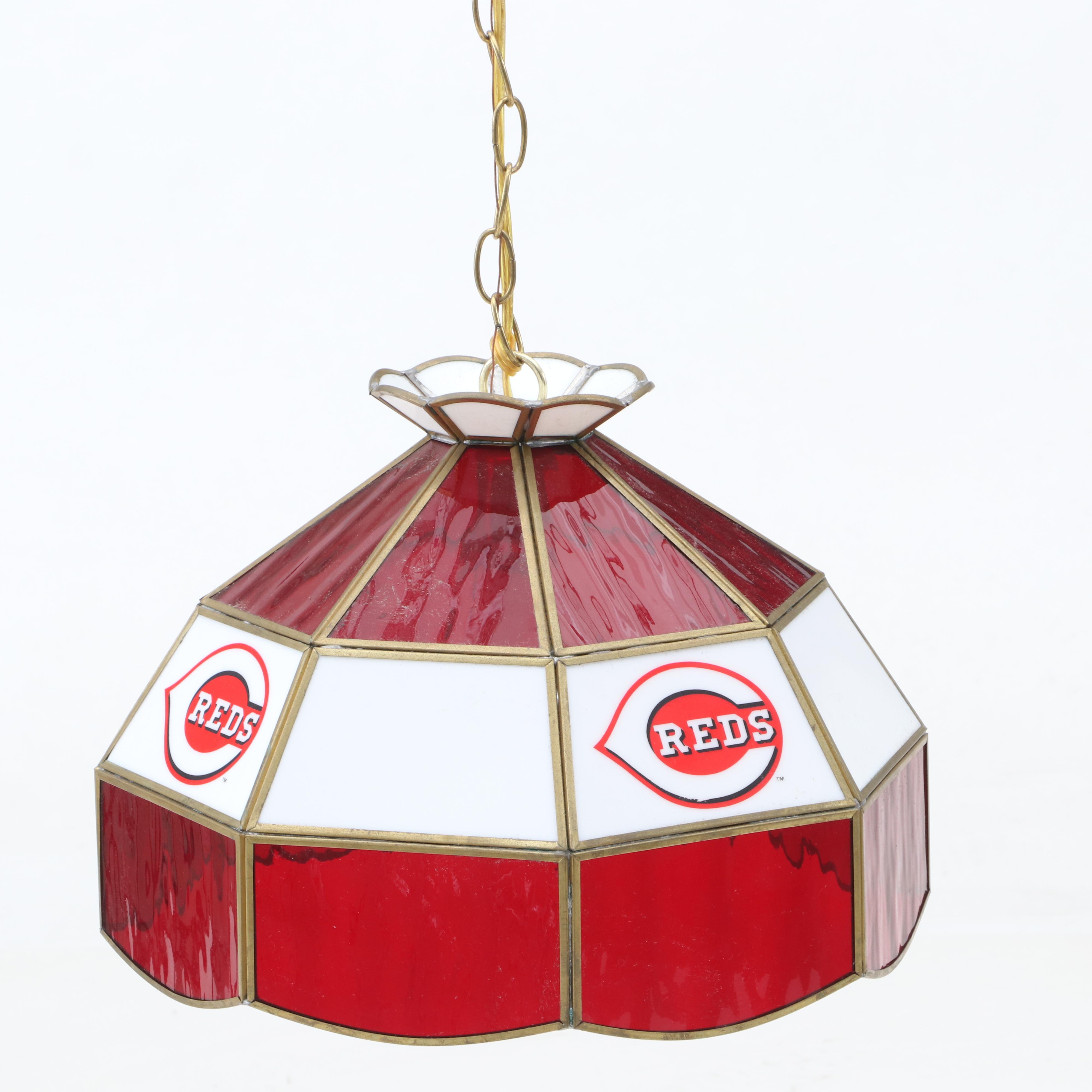Cincinnati Reds Pendant Ceiling Light Fixture