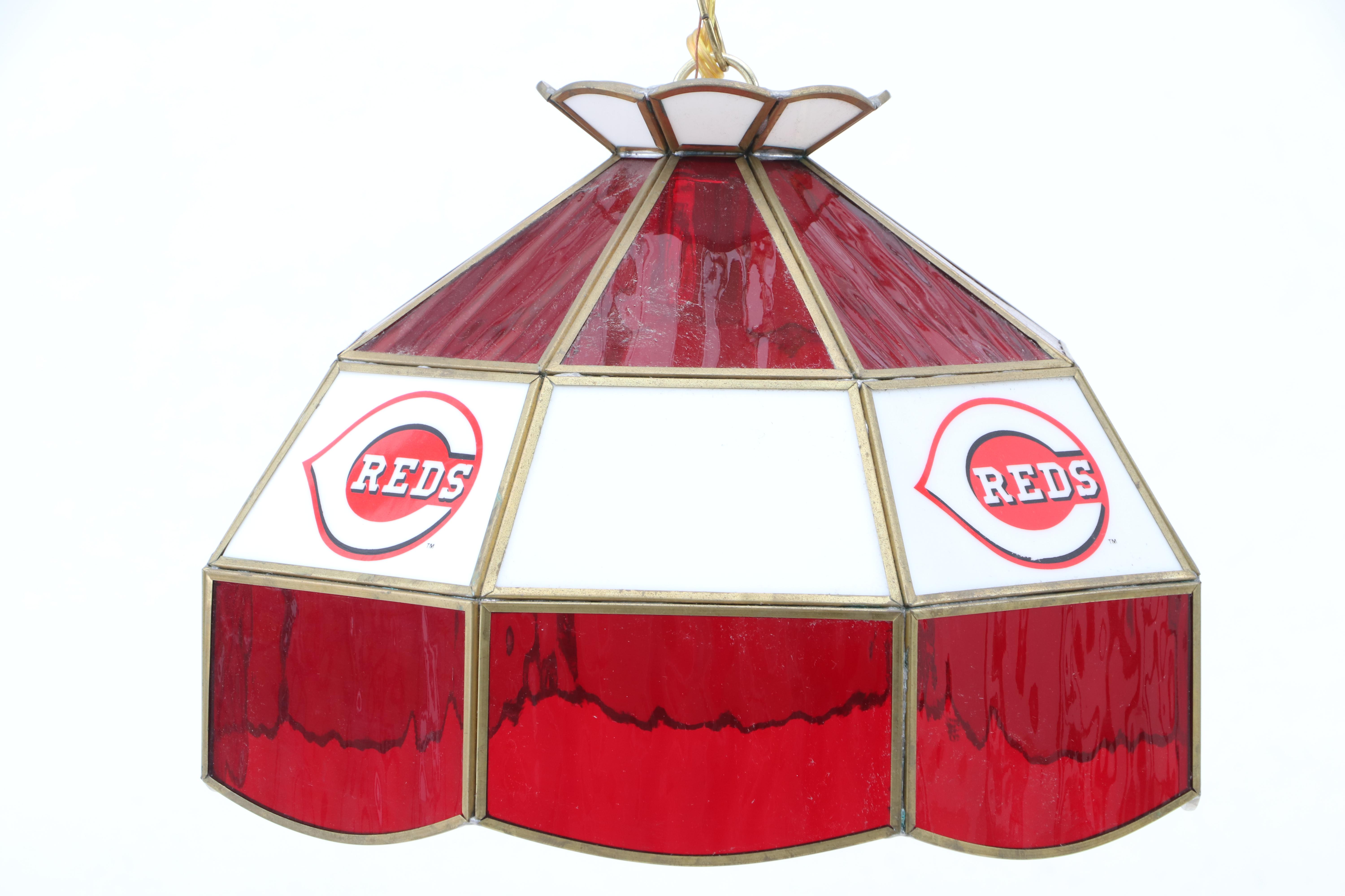 Cincinnati Reds Pendant Ceiling Light Fixture