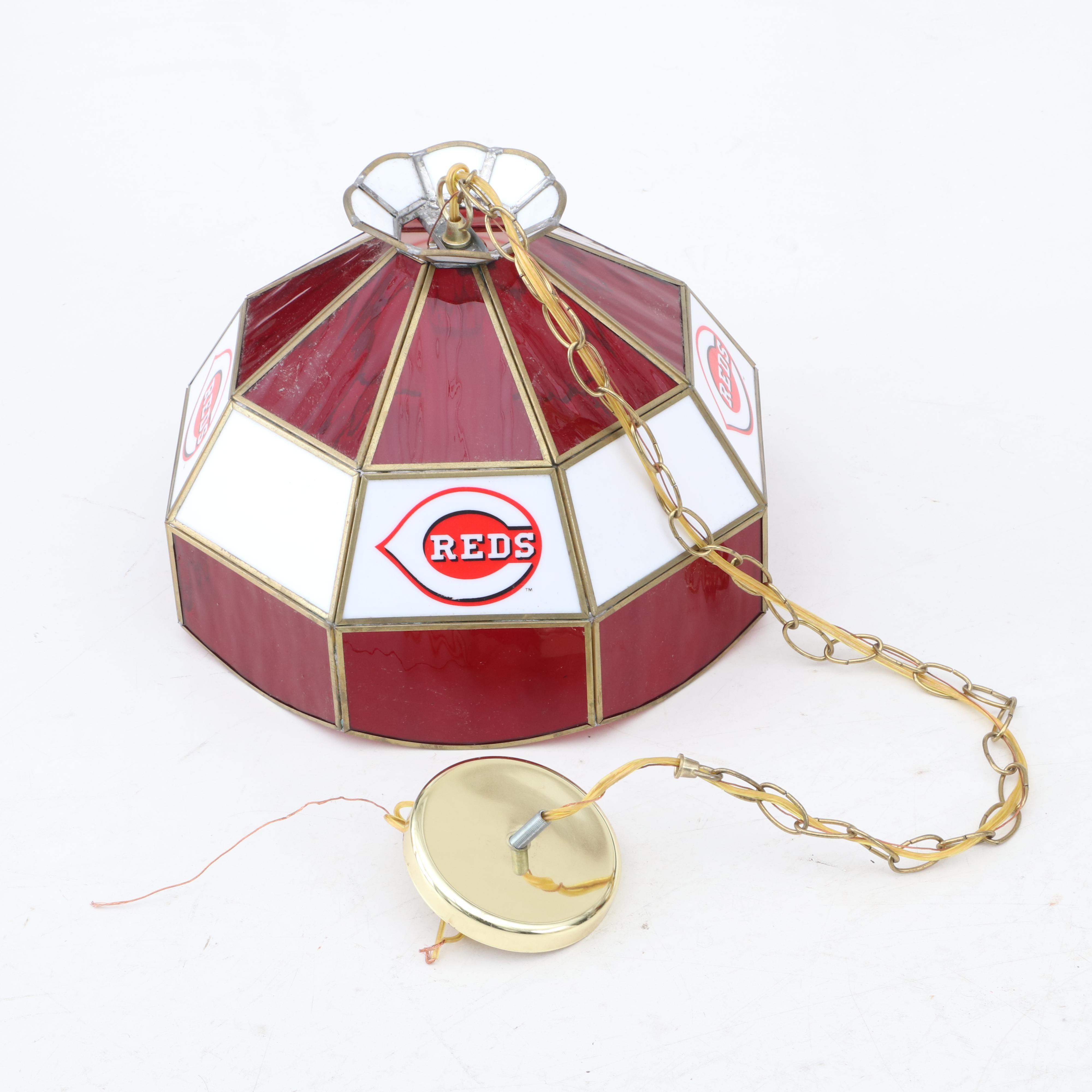 Cincinnati Reds Pendant Ceiling Light Fixture