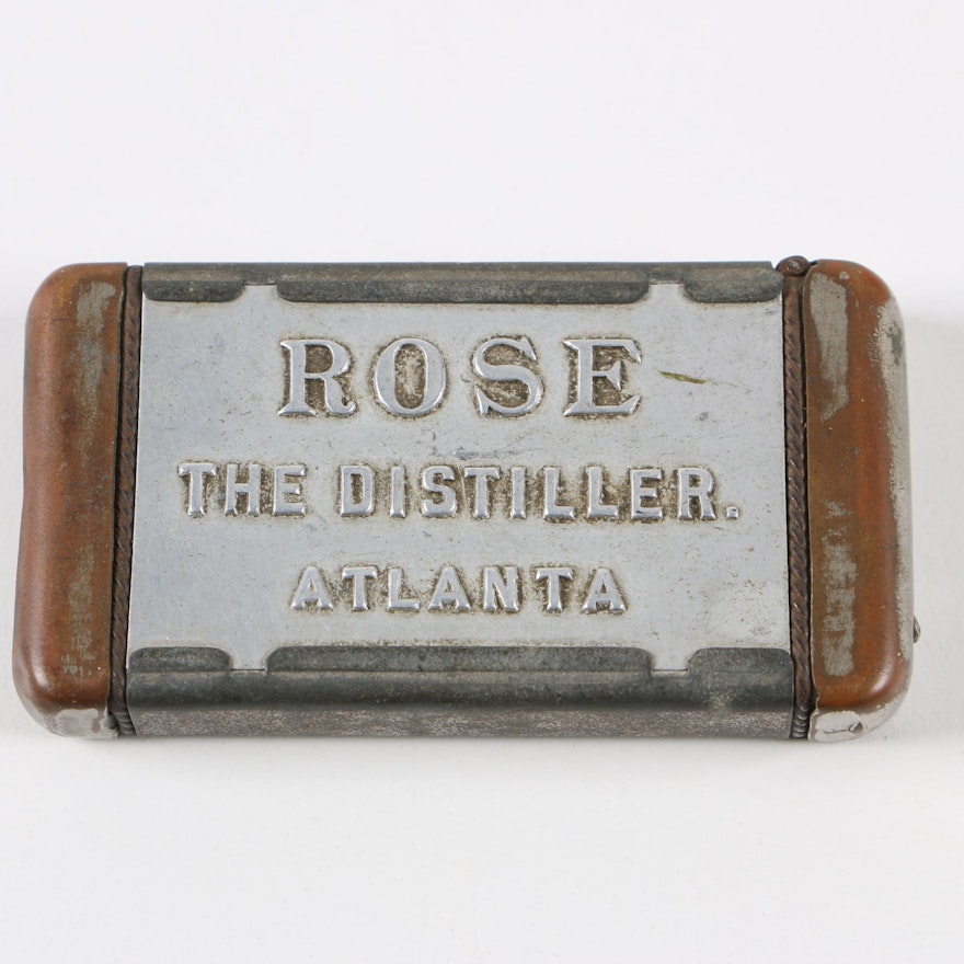 N.J. Aluminum Co. Lighter Case, Late 19th-Early 20th Century