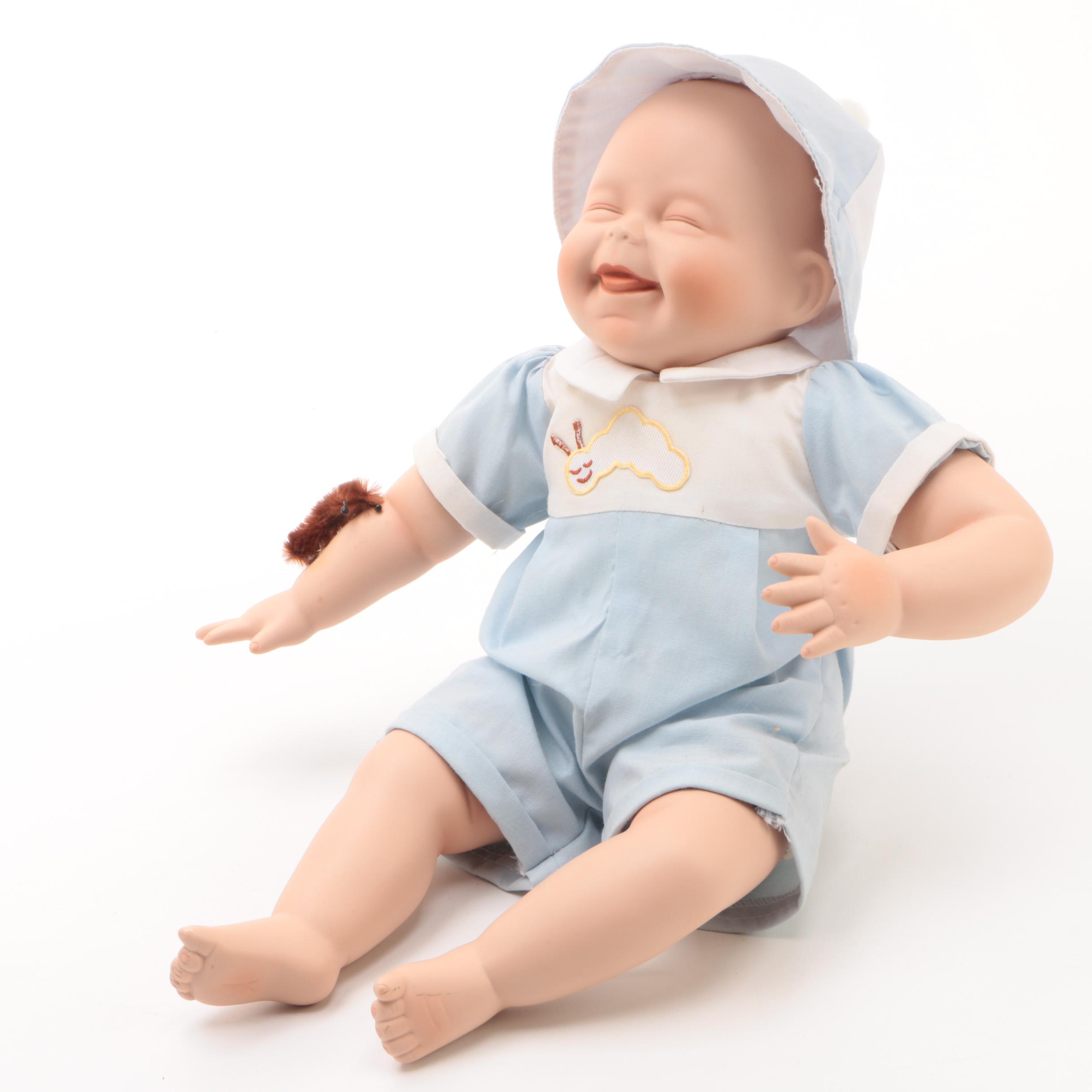 Kathy Hippensteel "Tickles" and Julie Good-Kruger "Rebeccah" Porcelain Dolls