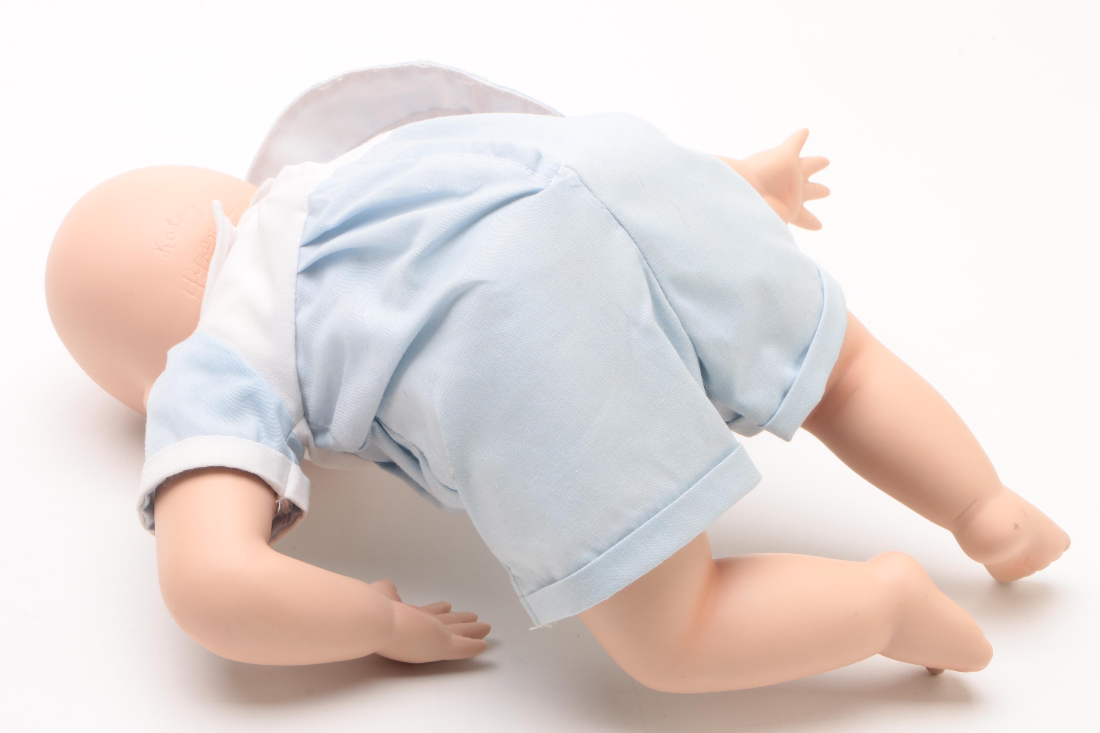 Kathy Hippensteel "Tickles" and Julie Good-Kruger "Rebeccah" Porcelain Dolls