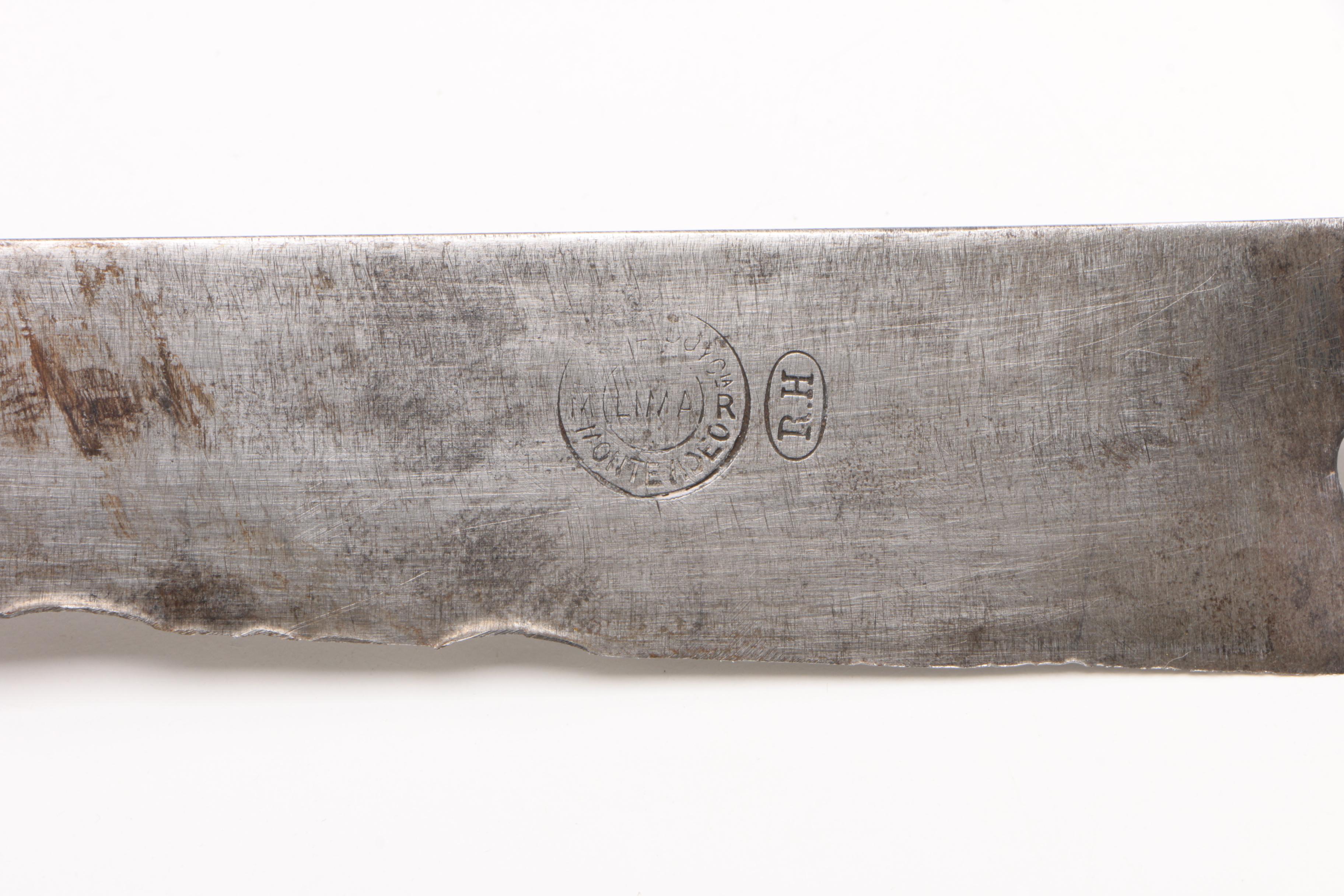 Imperial Knife Co. M3 Trench Knife and Silver Plate Knife with Sheaths