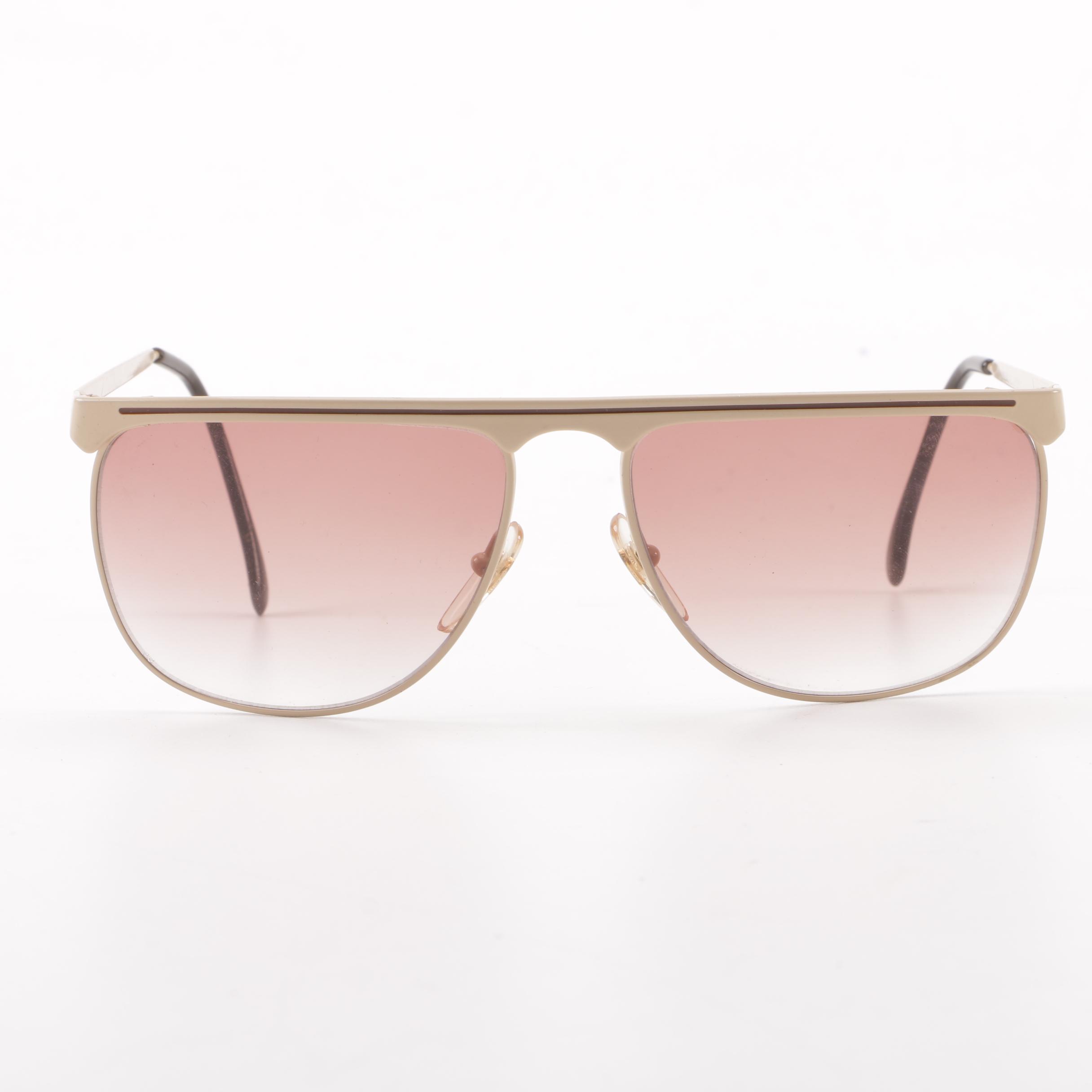 1980s Vintage Laura Biagiotti Continental Sunglasses, Made in Italy