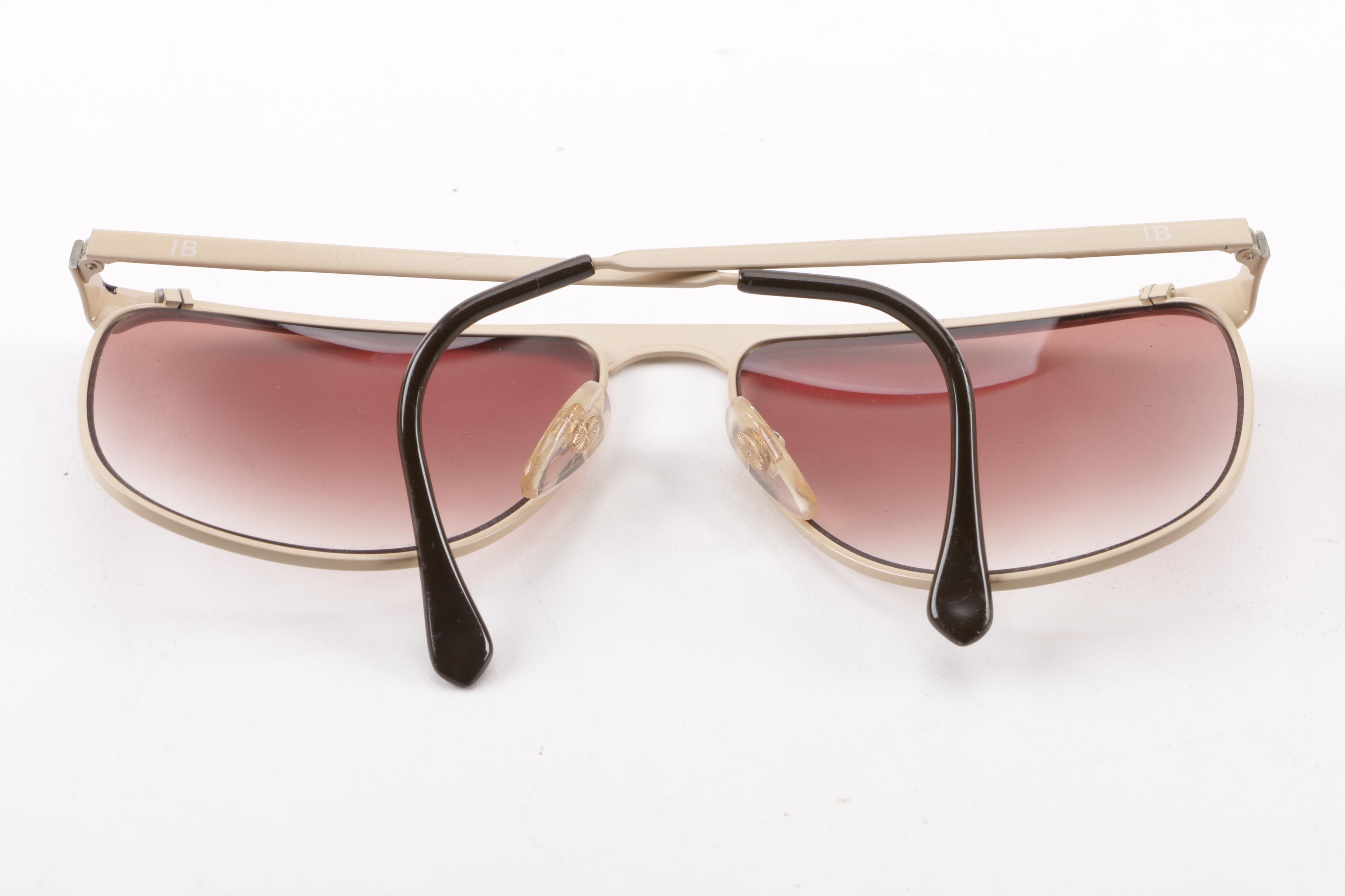 1980s Vintage Laura Biagiotti Continental Sunglasses, Made in Italy