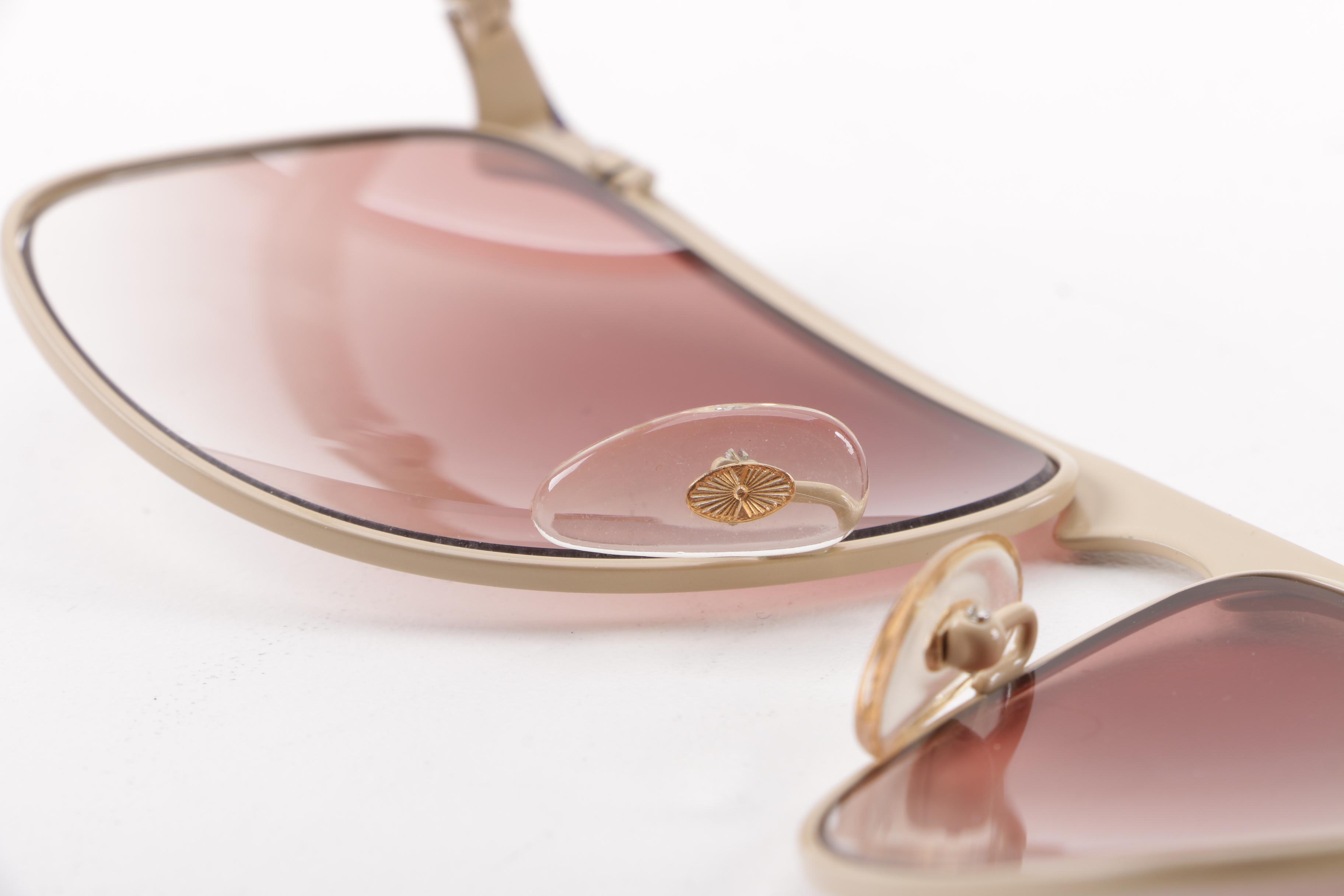 1980s Vintage Laura Biagiotti Continental Sunglasses, Made in Italy