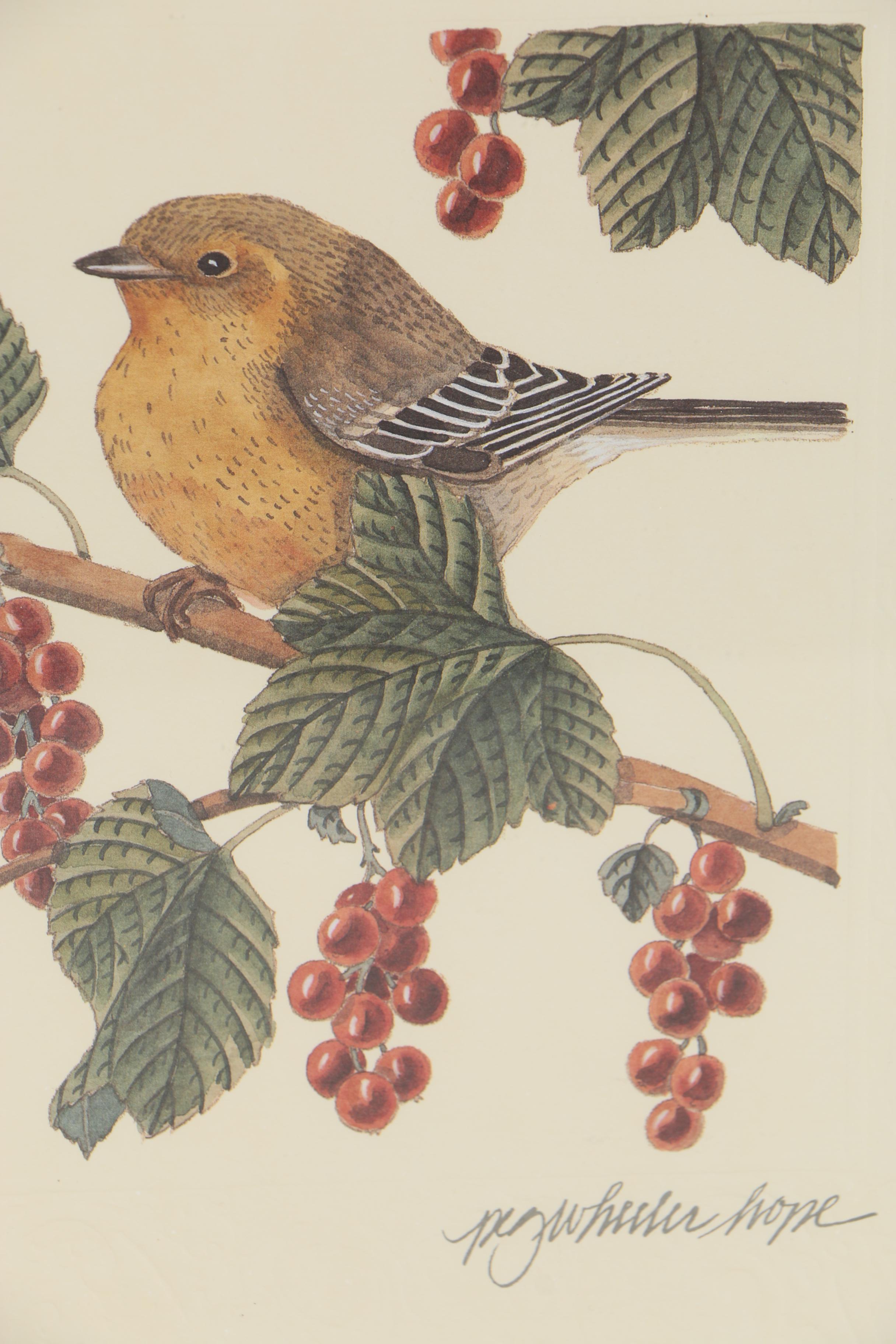 Offset Lithographs after Peg Wheeler Hope