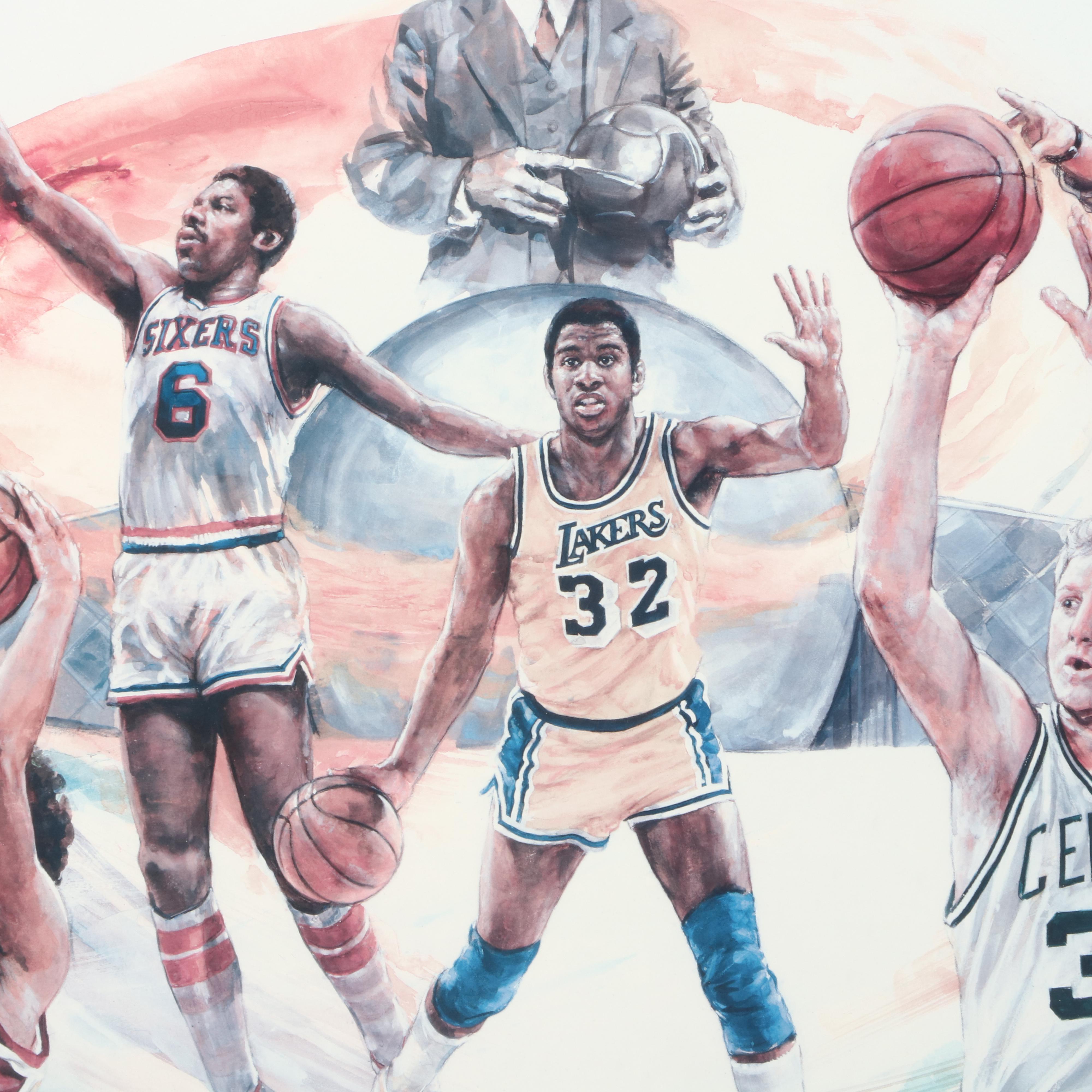 "Naismith Memorial" Doug West Signed and Limited Poster