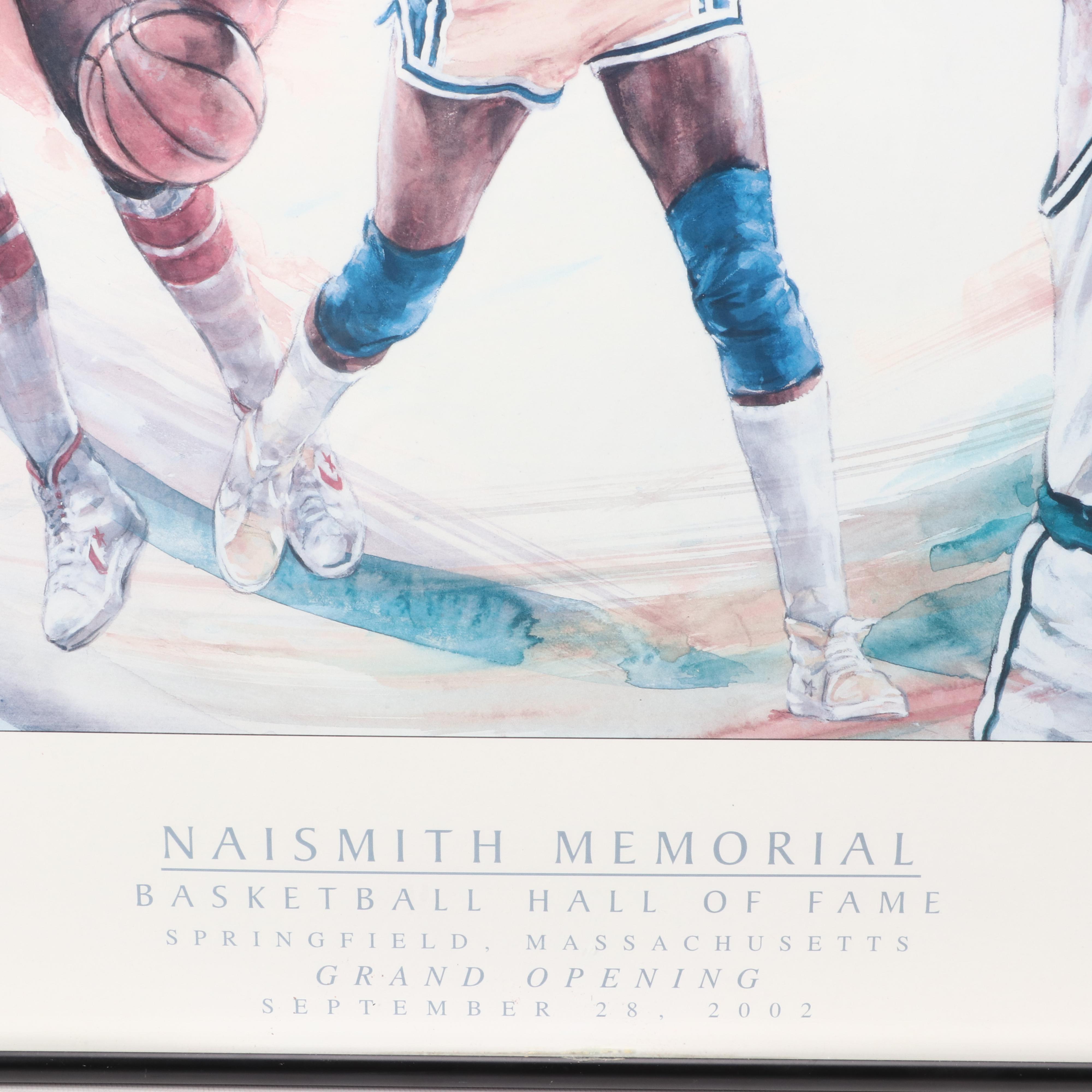 "Naismith Memorial" Doug West Signed and Limited Poster